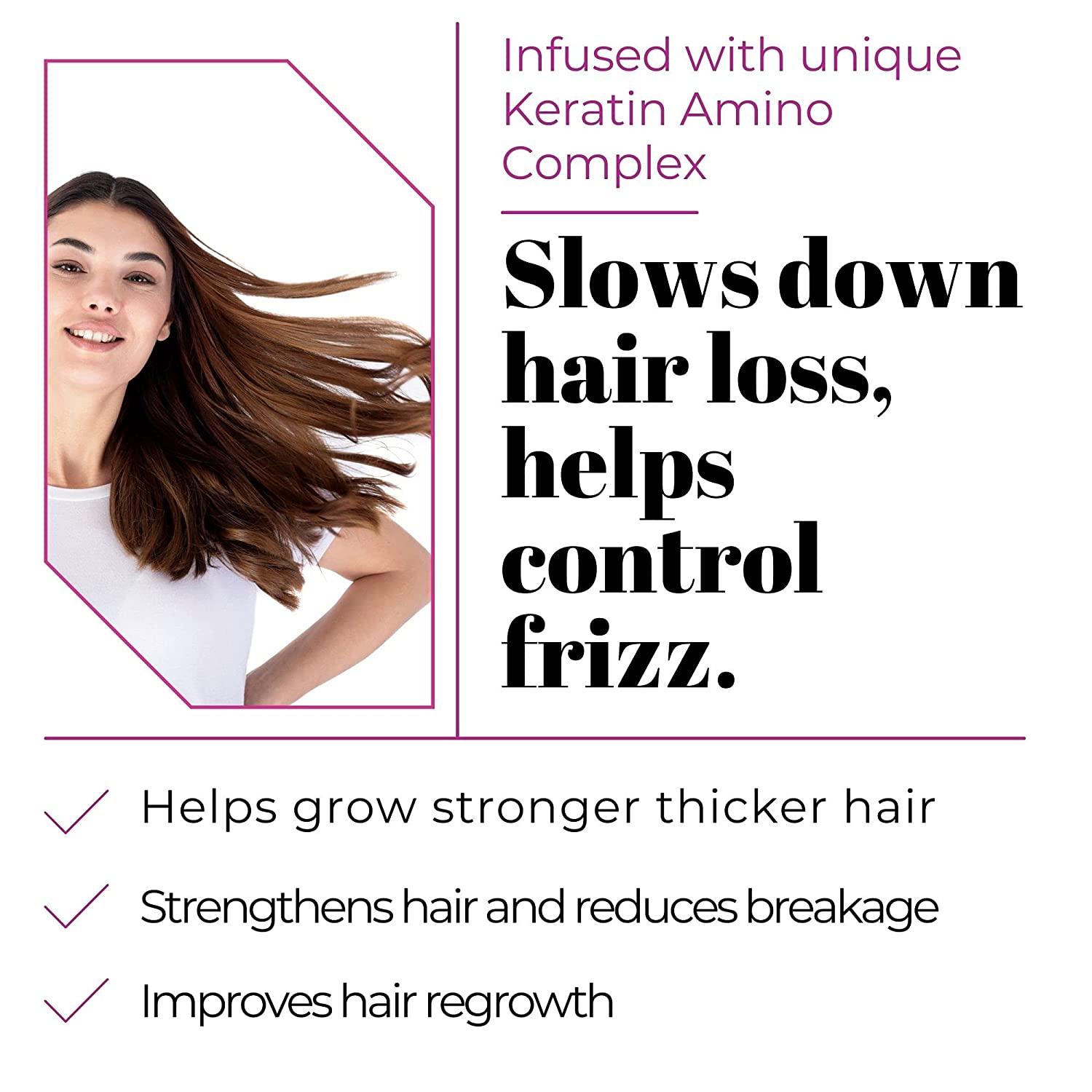 Keranique Deep Hydration AntiHair Loss Shampoo for Thinning Dry Hair