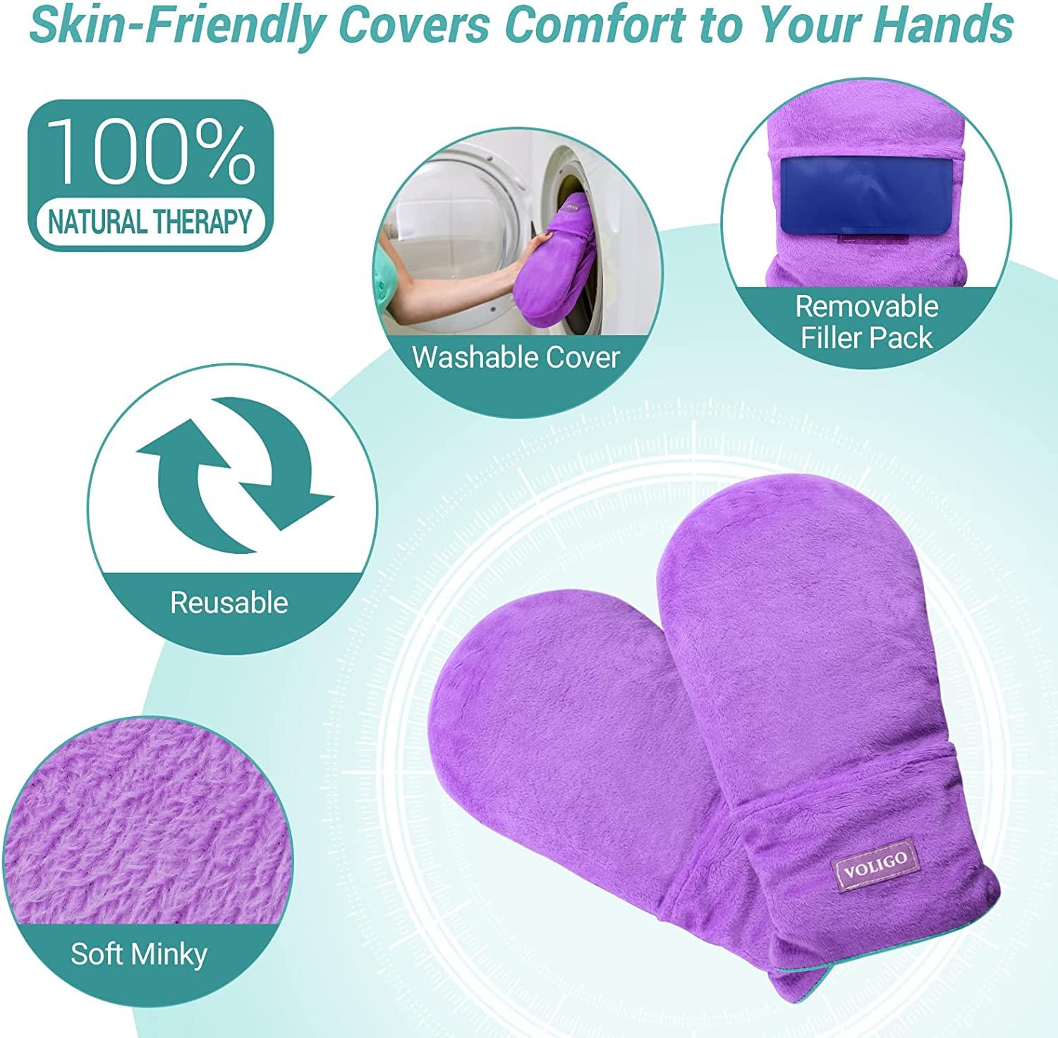 Hot and Cold Hand Therapy Gloves, Hand Ice Pack, Ice and Heat Therapy