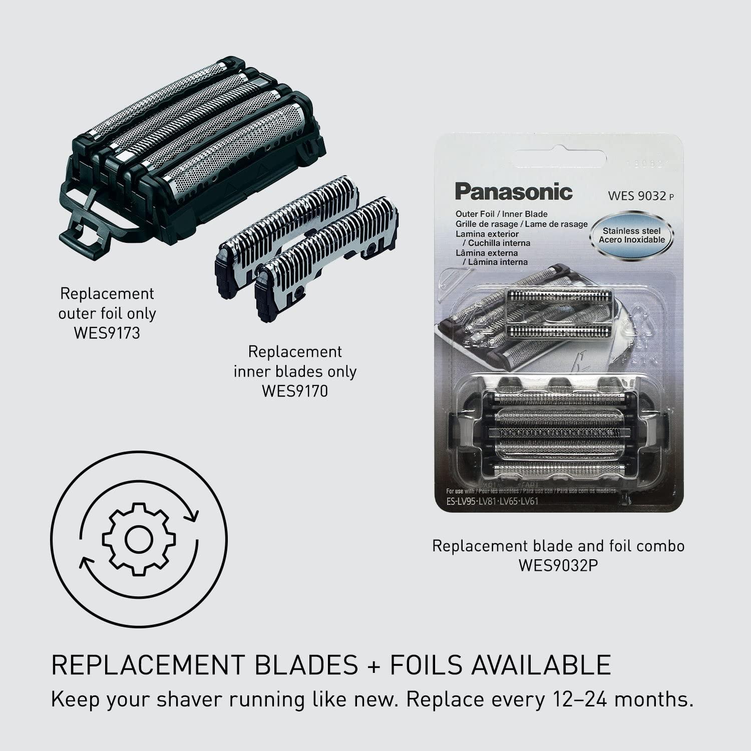 Panasonic ARC5 LV67 Electric Razor for Men Wet Dry 5Blade Shaver