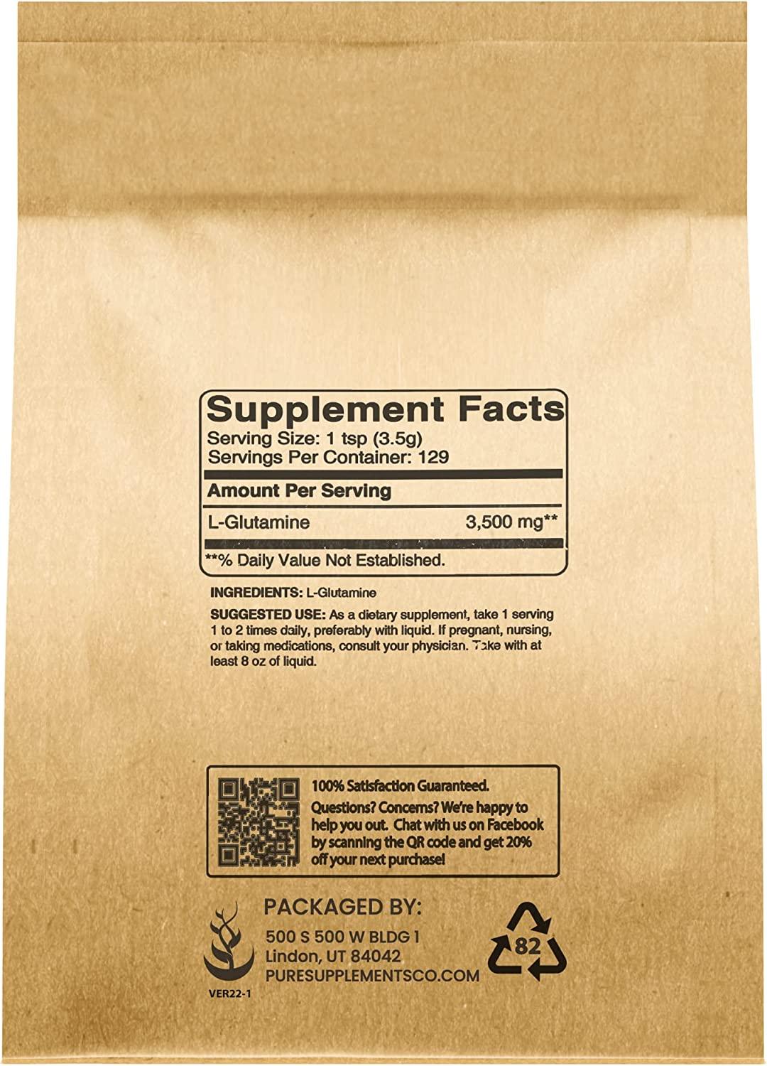 Pure Original Ingredients LLysine HCl (1lb) Alpha Amino Acid, NonGMO