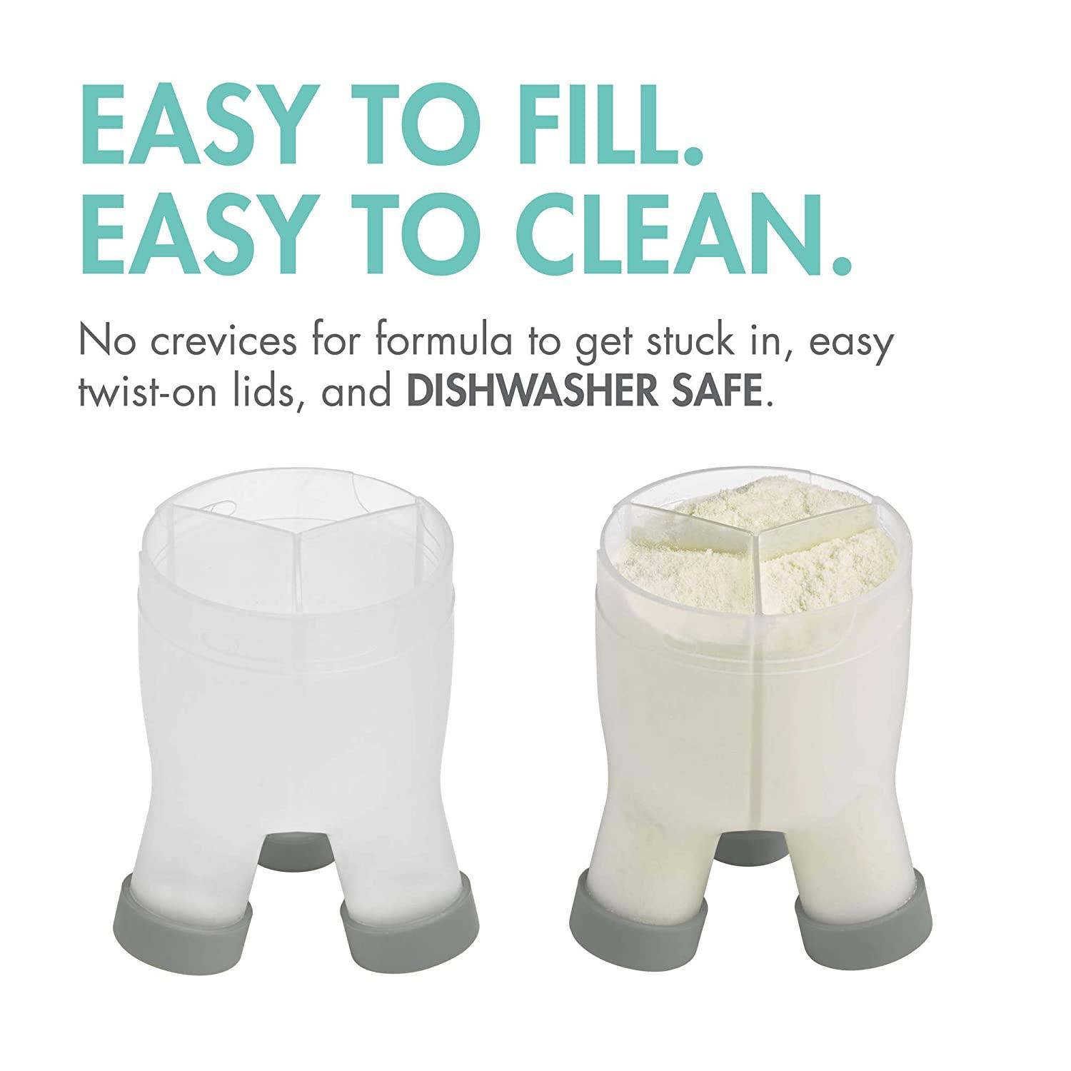 Boon tripod formula container clearance