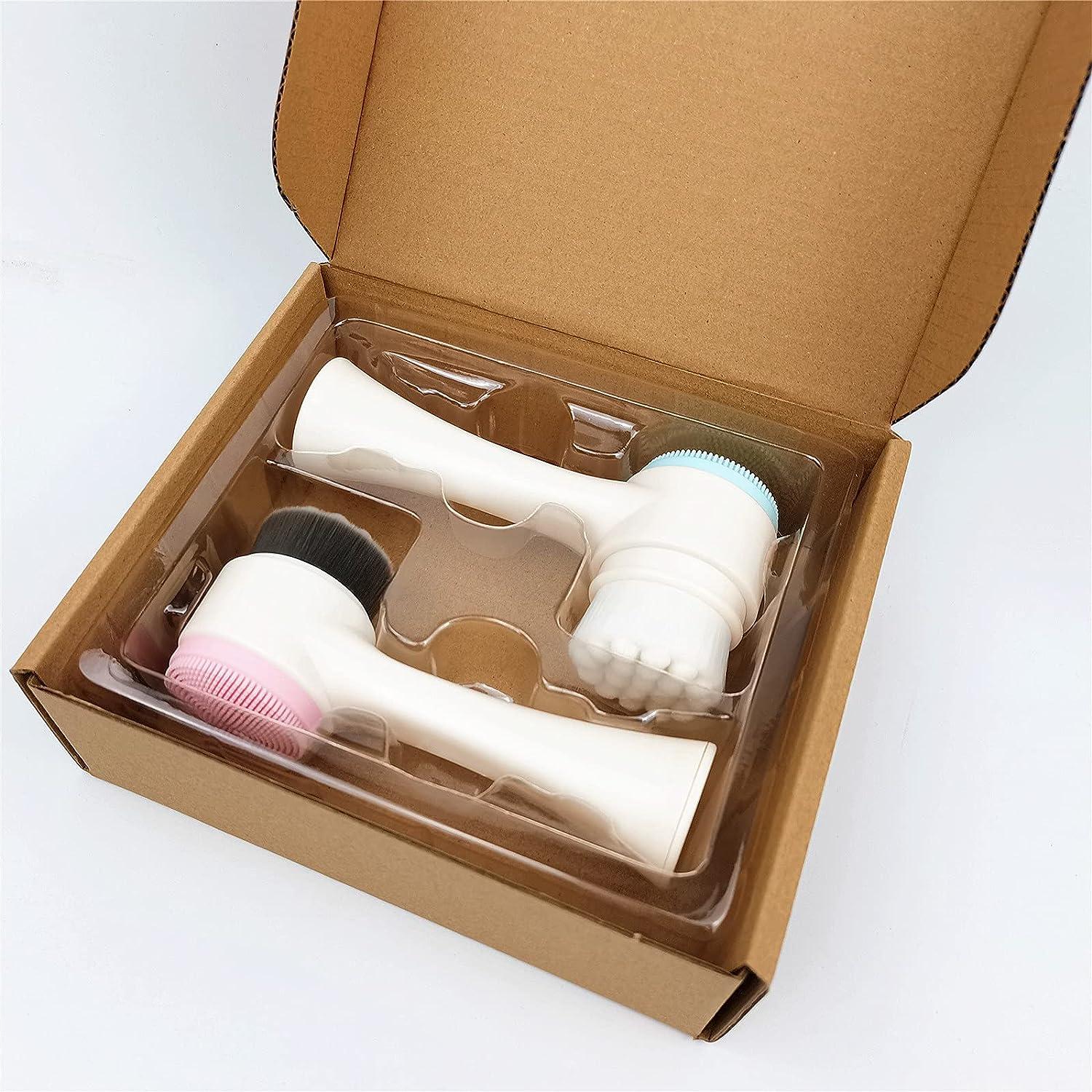 TOUCH 2 in 1 Body and Face Wash Brush T… THi 2 in 1 Facial Cleansing Brush Set - Double Sided Manual Face