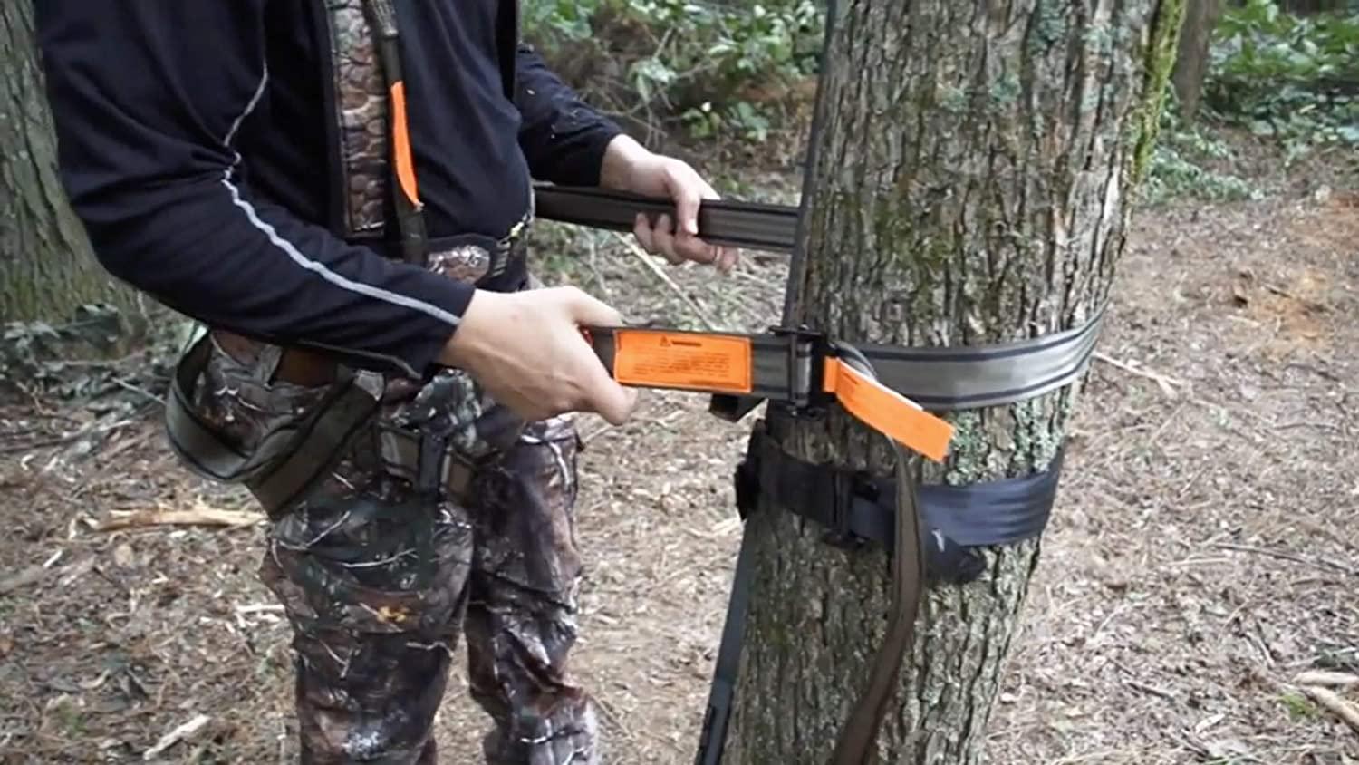 Hunter Safety System LCS Lineman's Climbing Strap, Black