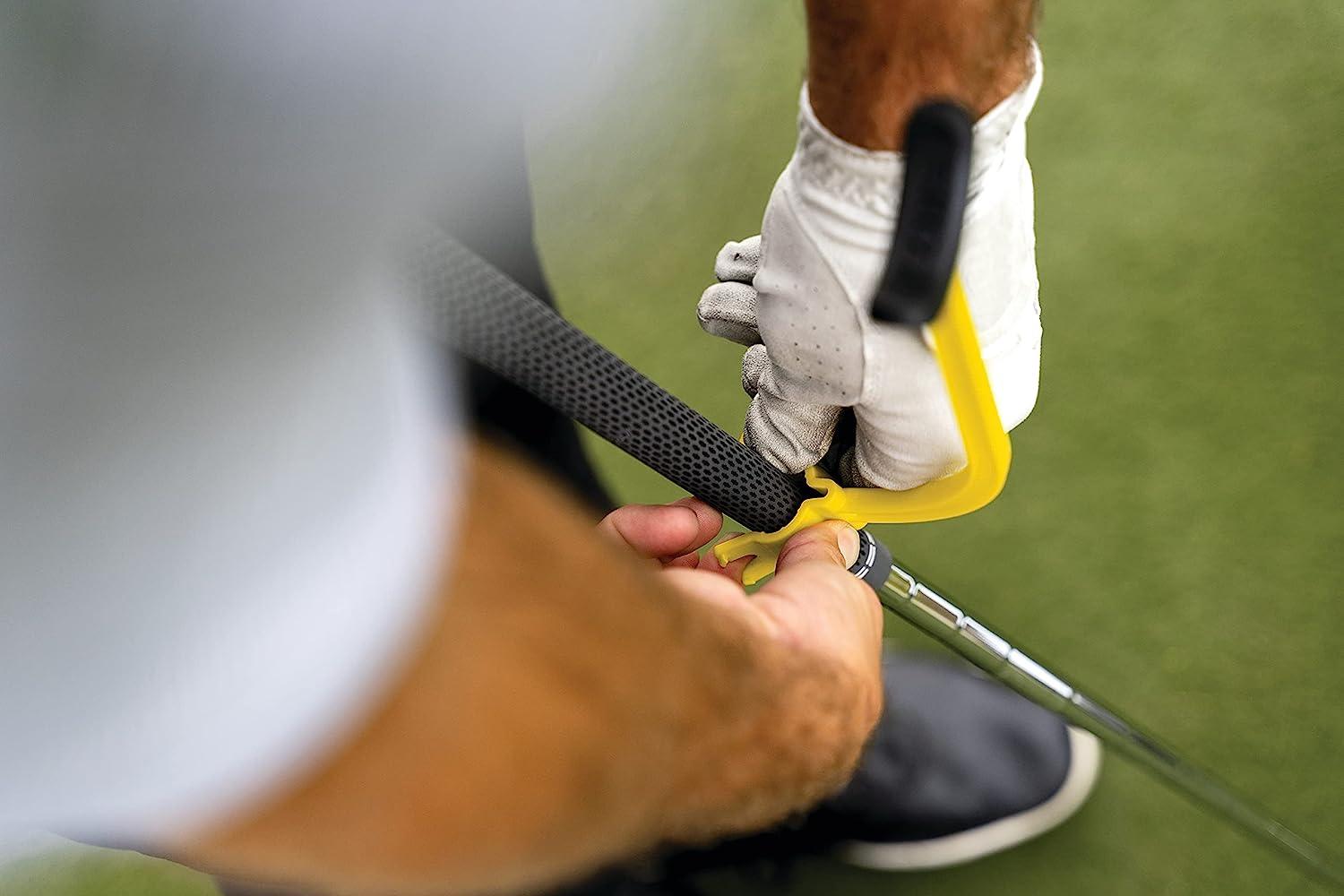 SKLZ Wrist Hinge Golf Swing Trainer for Correcting Wrist Position, Yellow