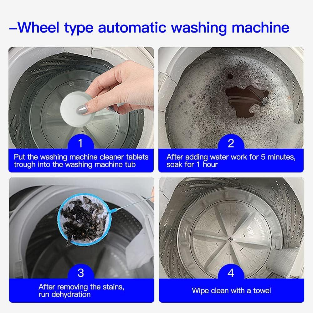 Washing Machine Cleaner Descaler for Front and Top Loading Washing