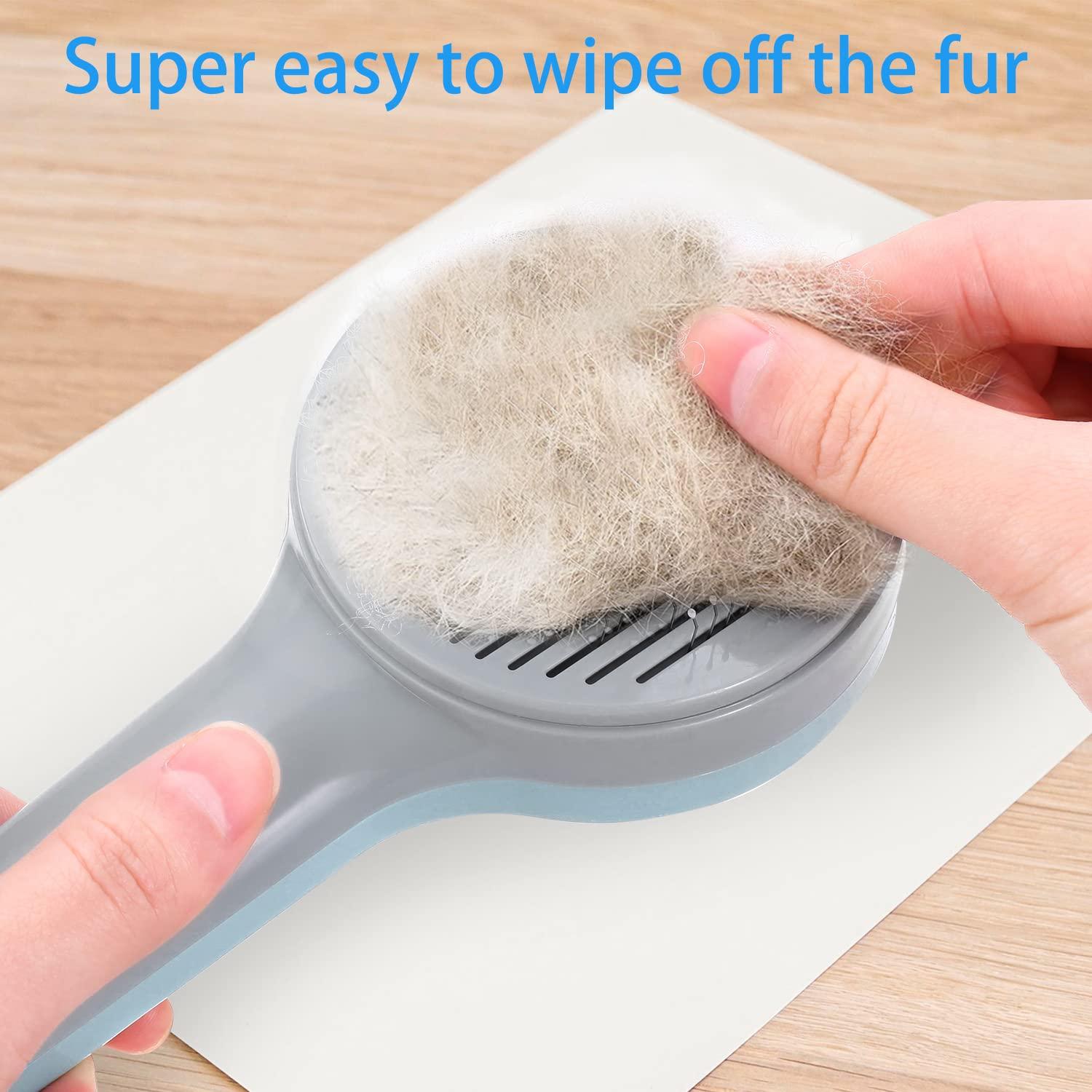 Cat Brush, Cats Pet Grooming Dematting Dog Comb for Shedding Remove