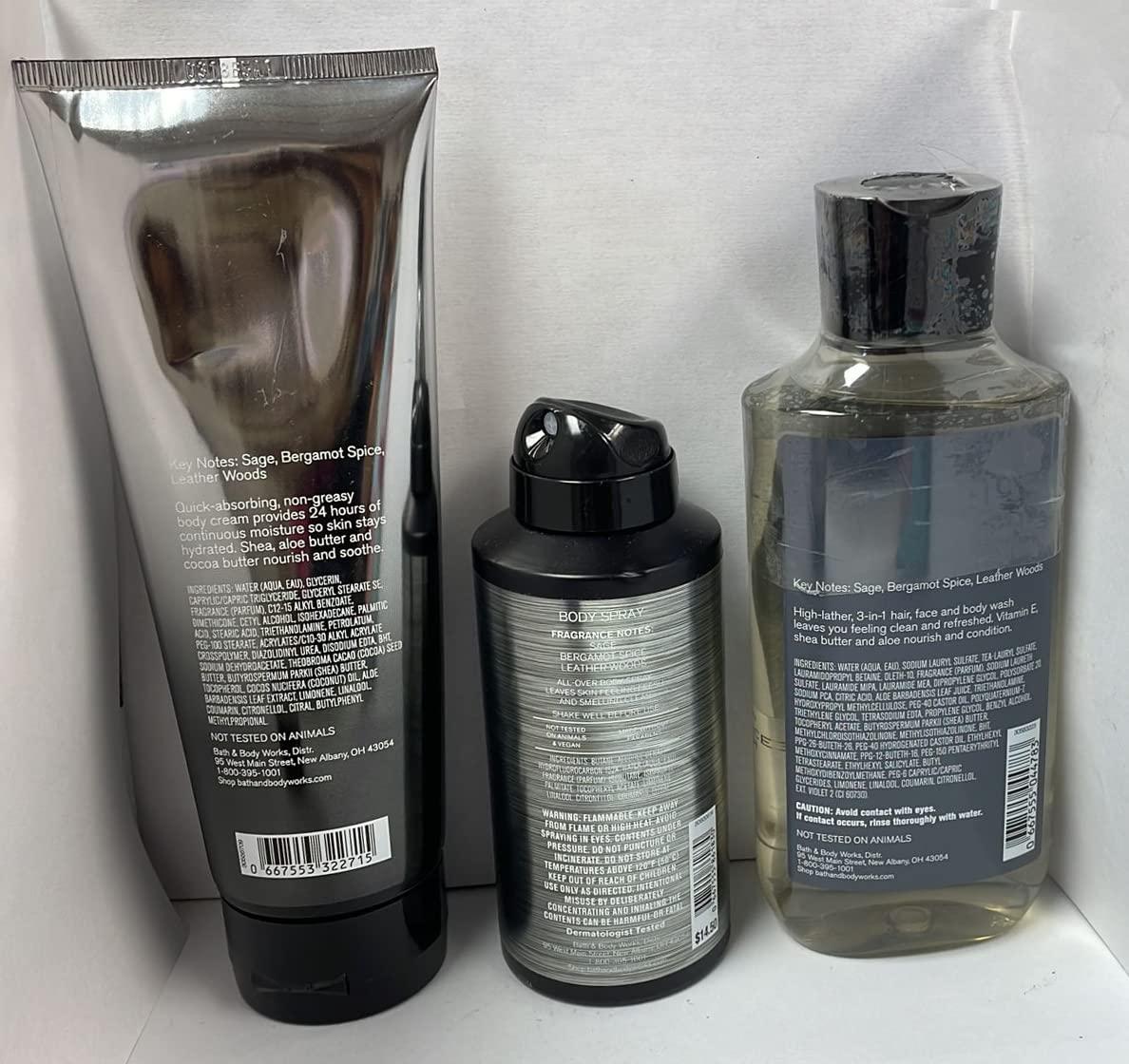 Bath and Body Works Graphite Men's Gift Set - Body Wash
