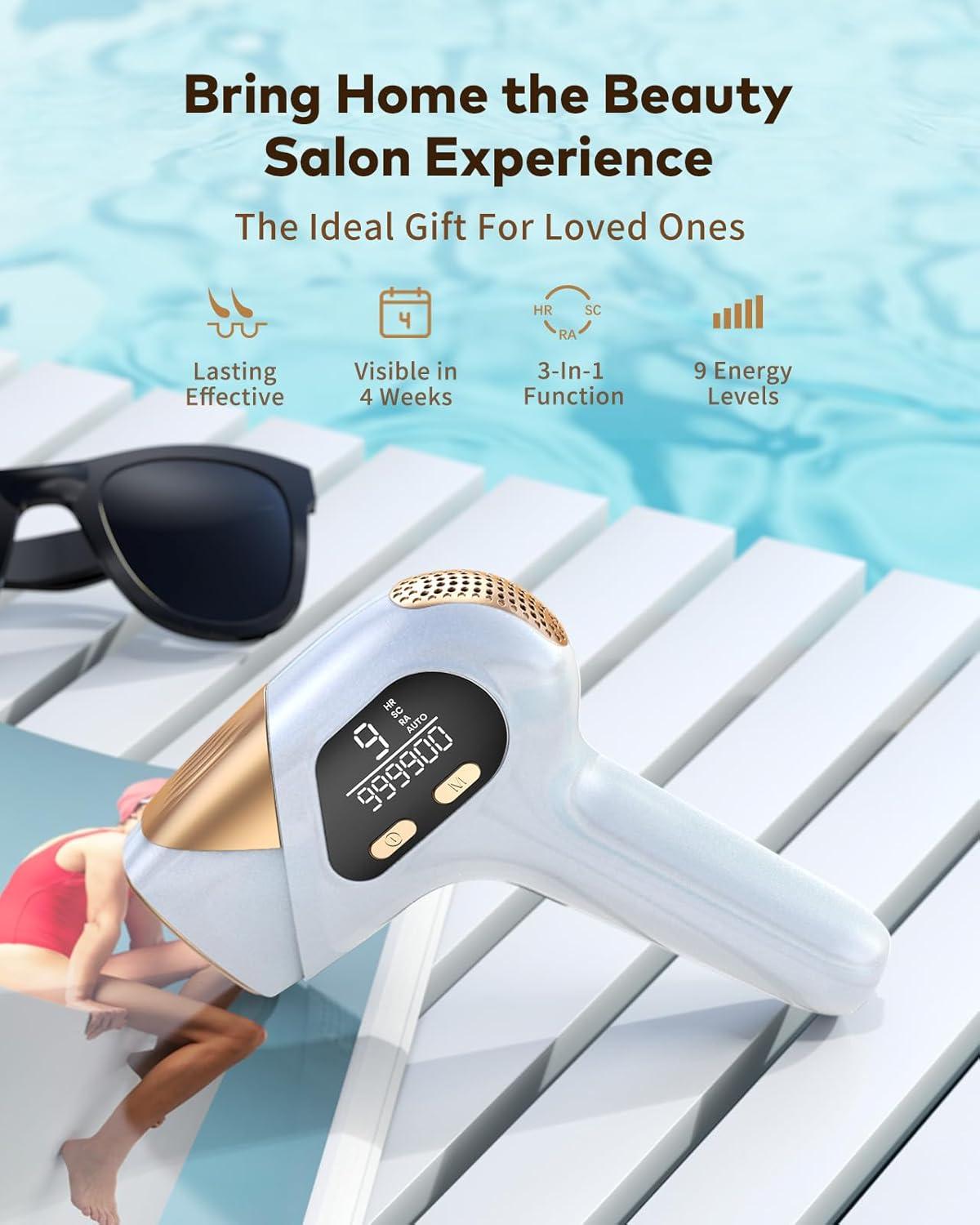 ZK MAGIC IPL HAIR REMOVAL脱毛器 ZK MAGIC IPL HAIR REMOVAL脱毛器 ZKMAGIC IPL Laser Hair Removal