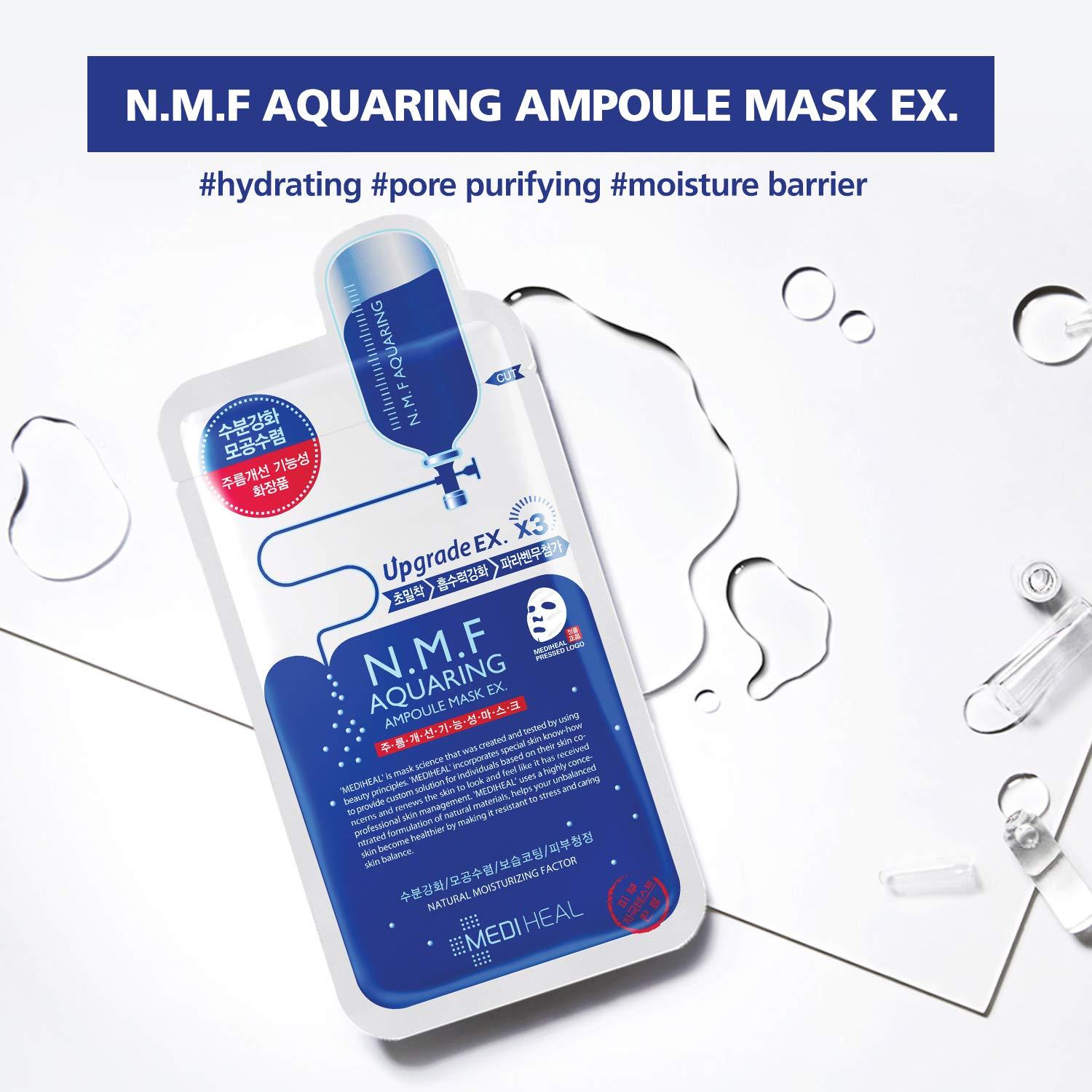 MEDIHEAL 20 Combo Pack Facial Sheet Mask - Hydrating Korean