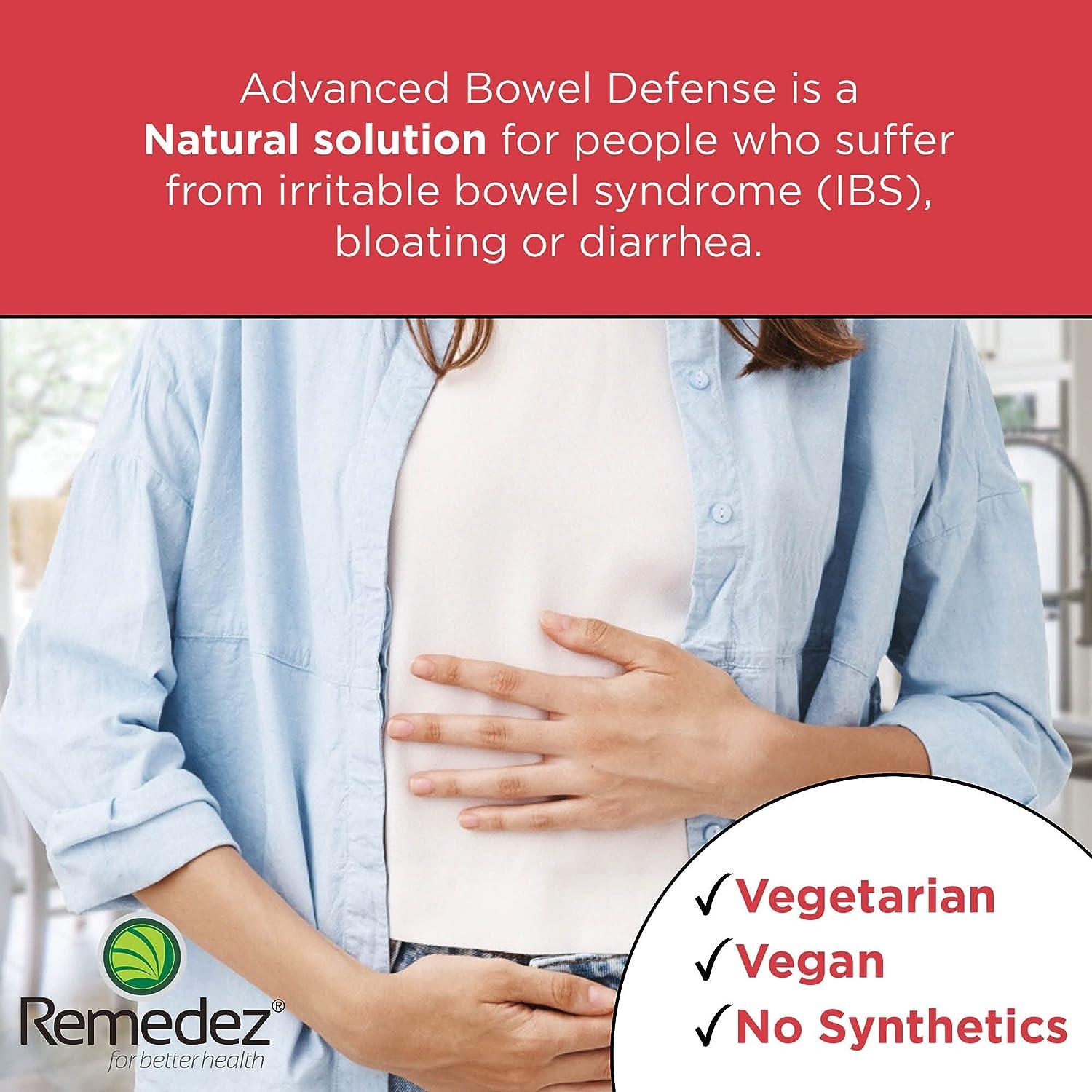 Remedez Advanced Bowel Defense (50 Oral Capsules) Irritable Bowel