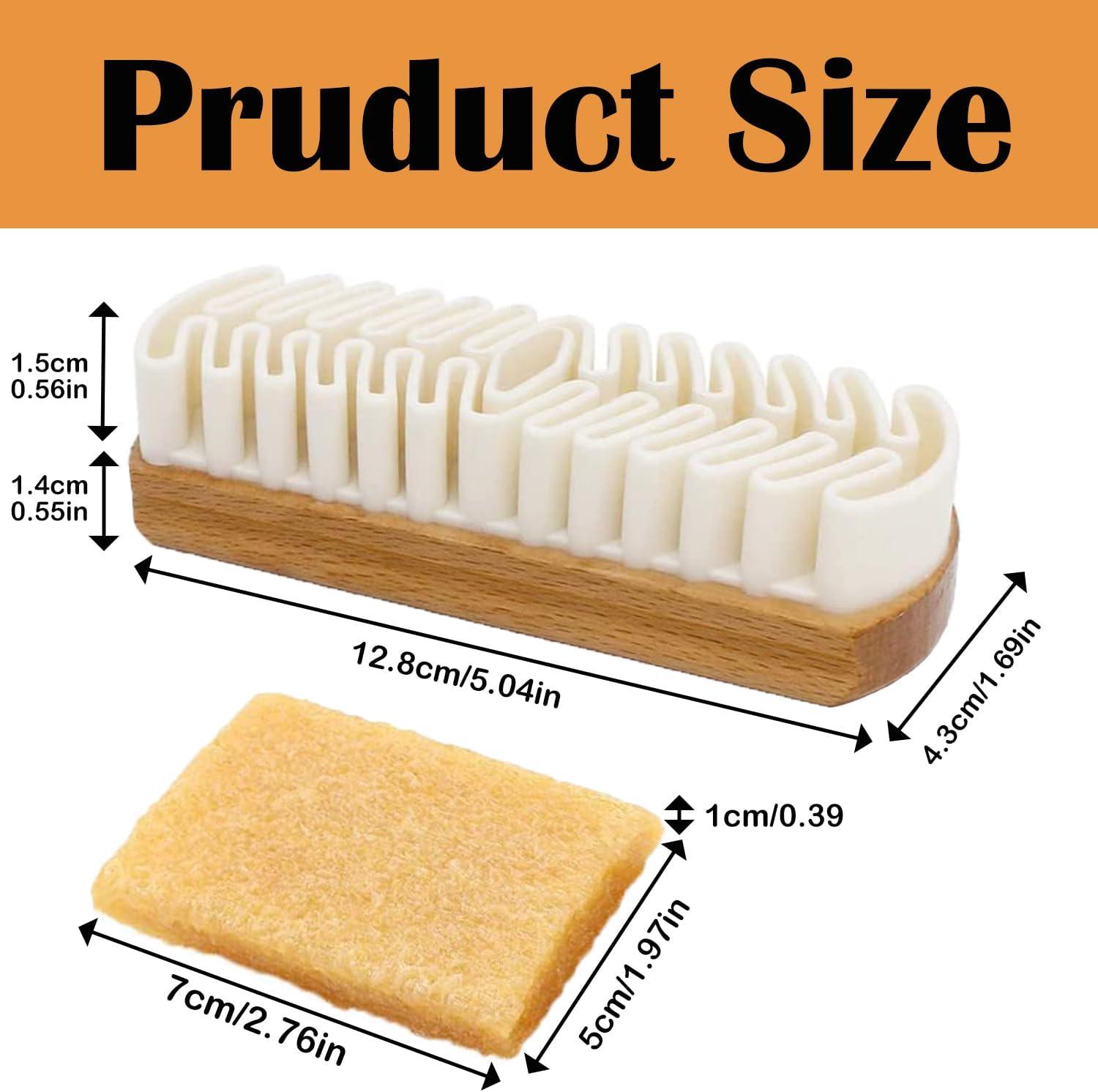 Suede Brush Nubuck Cleaning Kit with Suede Eraser Nubuck Cleaning