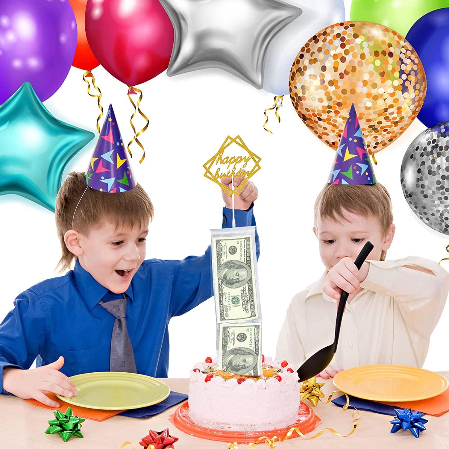 Money Cake Box for Cash Gift Surprise Cake Popping Stand with Money