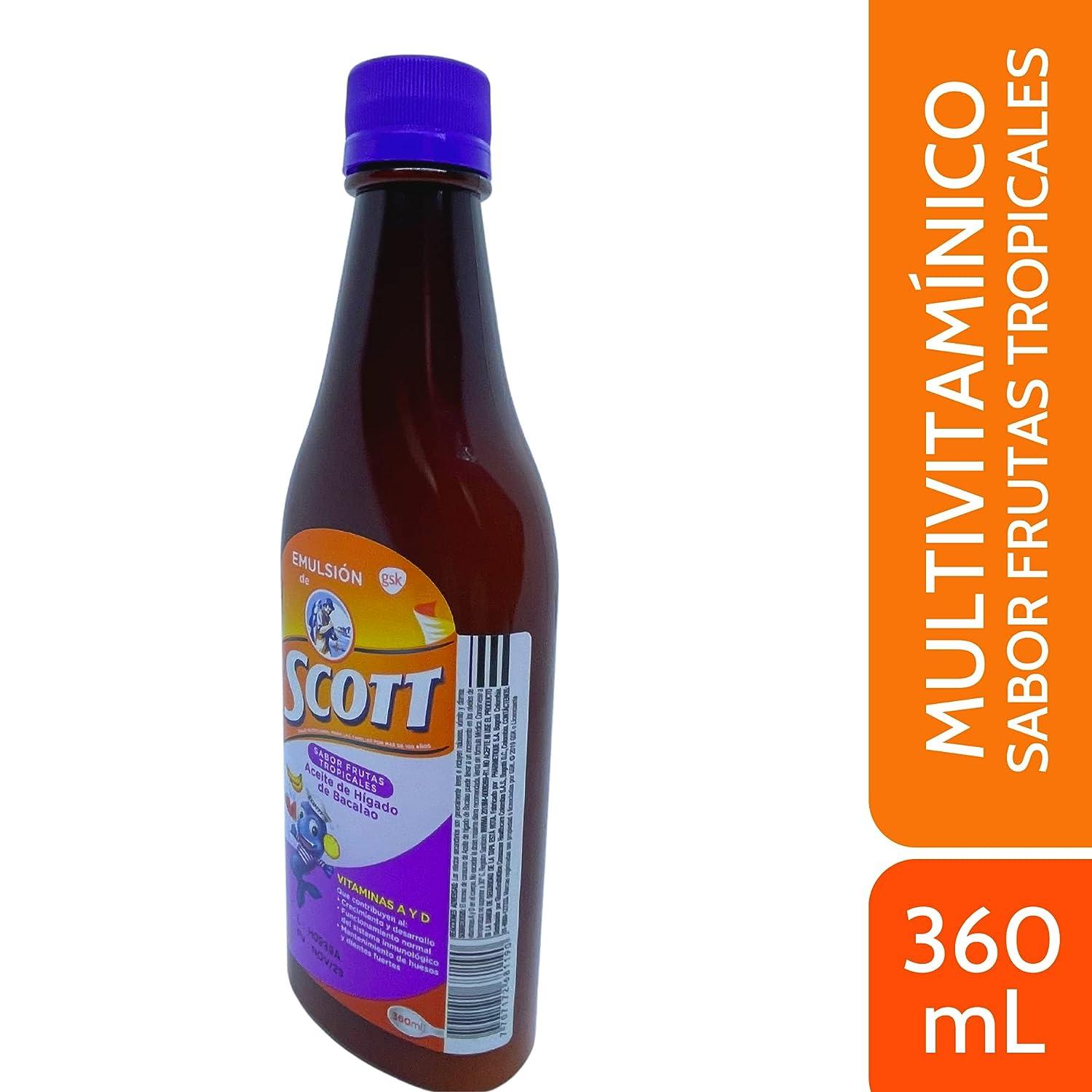 Emulsion de Scott Frutas Tropicales (tropical fruit) (360 ml) 12