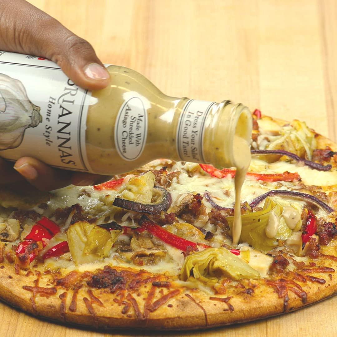 BRIANNAS Asiago Caesar Salad Dressing Gluten Free, Nut Free