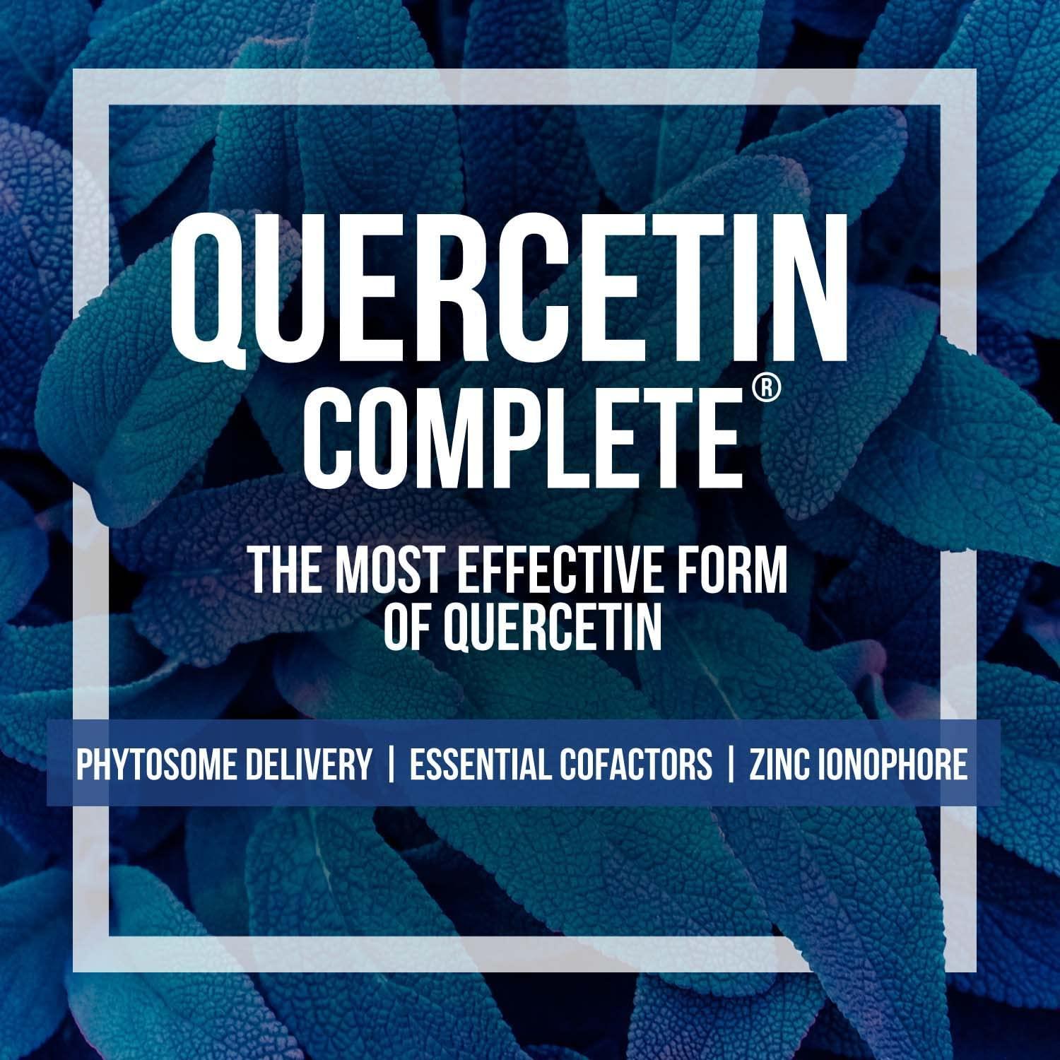 Quercetin Complete High Absorption Phytosome with Bromelain, Zinc