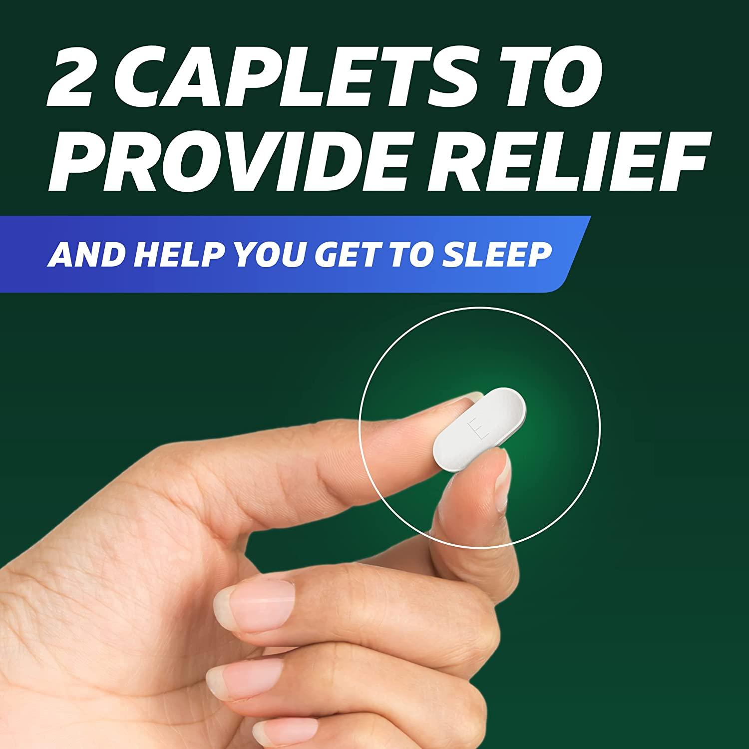 Excedrin PM Sleep Aid & Headache Relief Caplets 100 Count