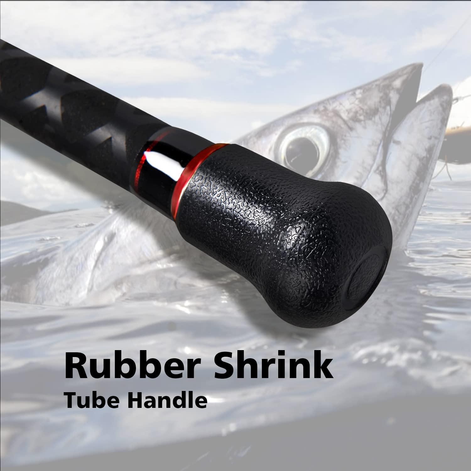 Fiblink 3-Piece Graphite Spinning Fishing Rod 