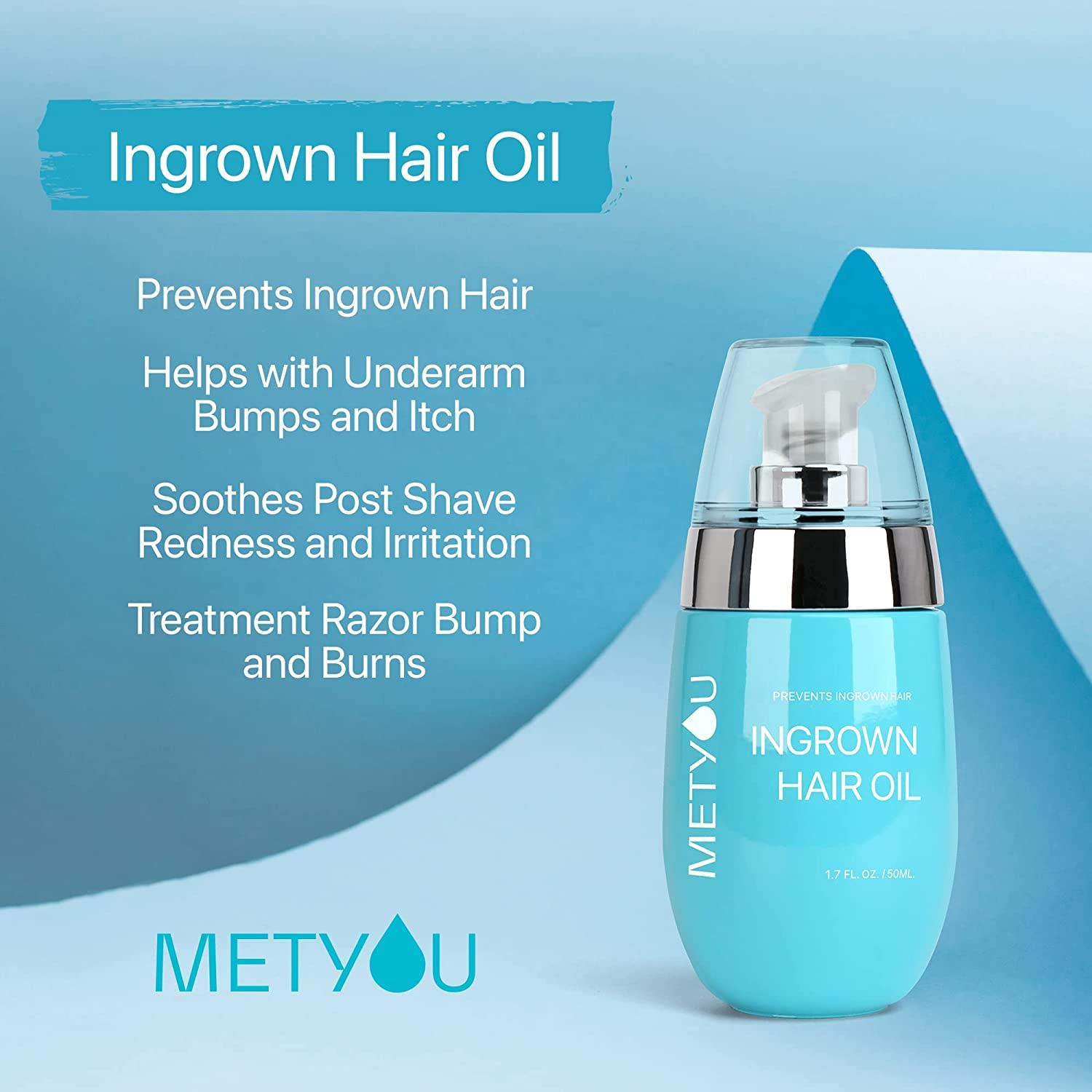 Ingrown Hair Treatment, 50ml Natural Concentrated Oil, Razor Burns Bump