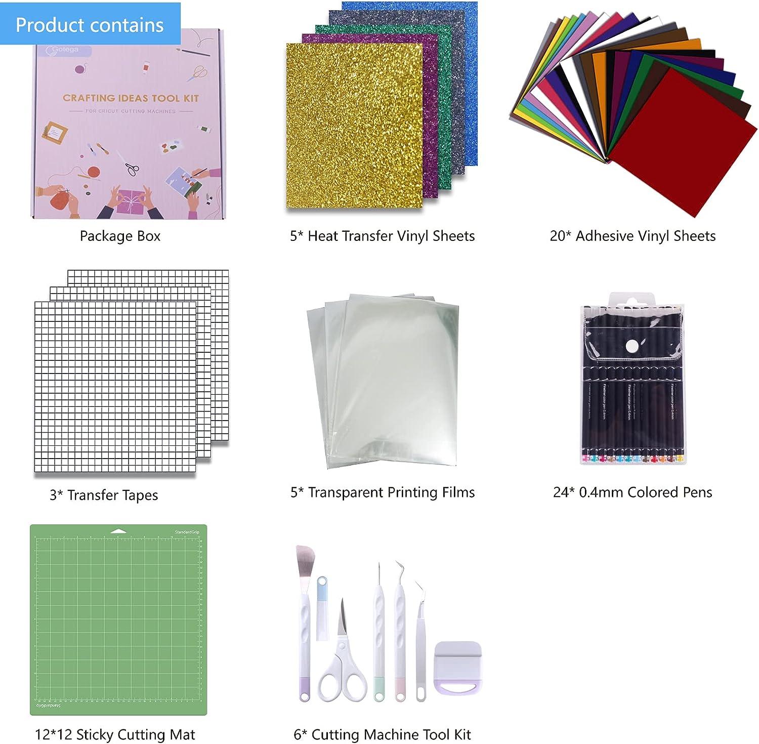 Gotega Ultimate Accessories Bundle for Cricut Makers Machine and All  Explore Air - Wonderful Tool Kit Bundle as gifts for Beginners, Pros and  Skilled Crafters - Instantly Create Amazing Crafting Projects