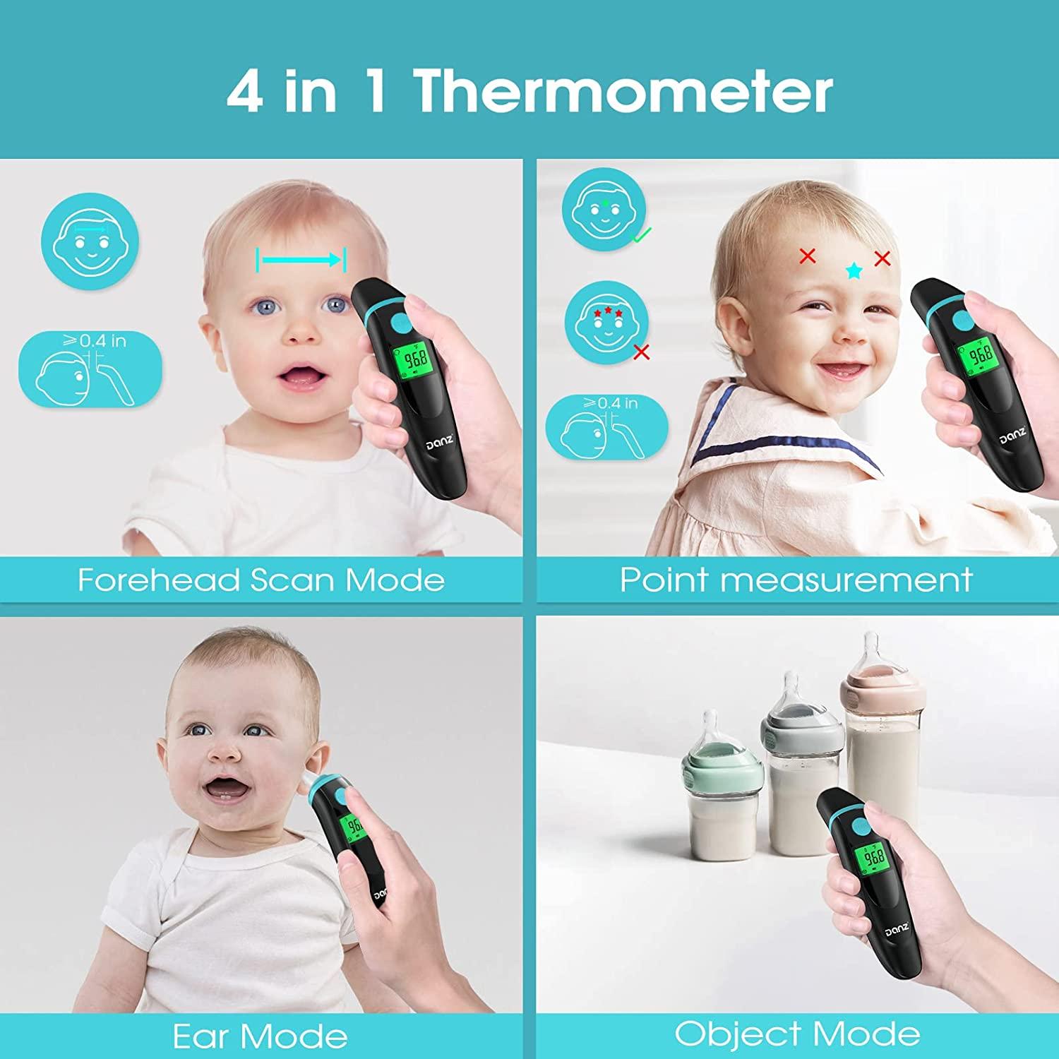 1PC 20 Seconds Quick Test Thermometer Fast Reading Digital Thermometer  Accurate Electronic Thermometer for Baby Adults(Green)