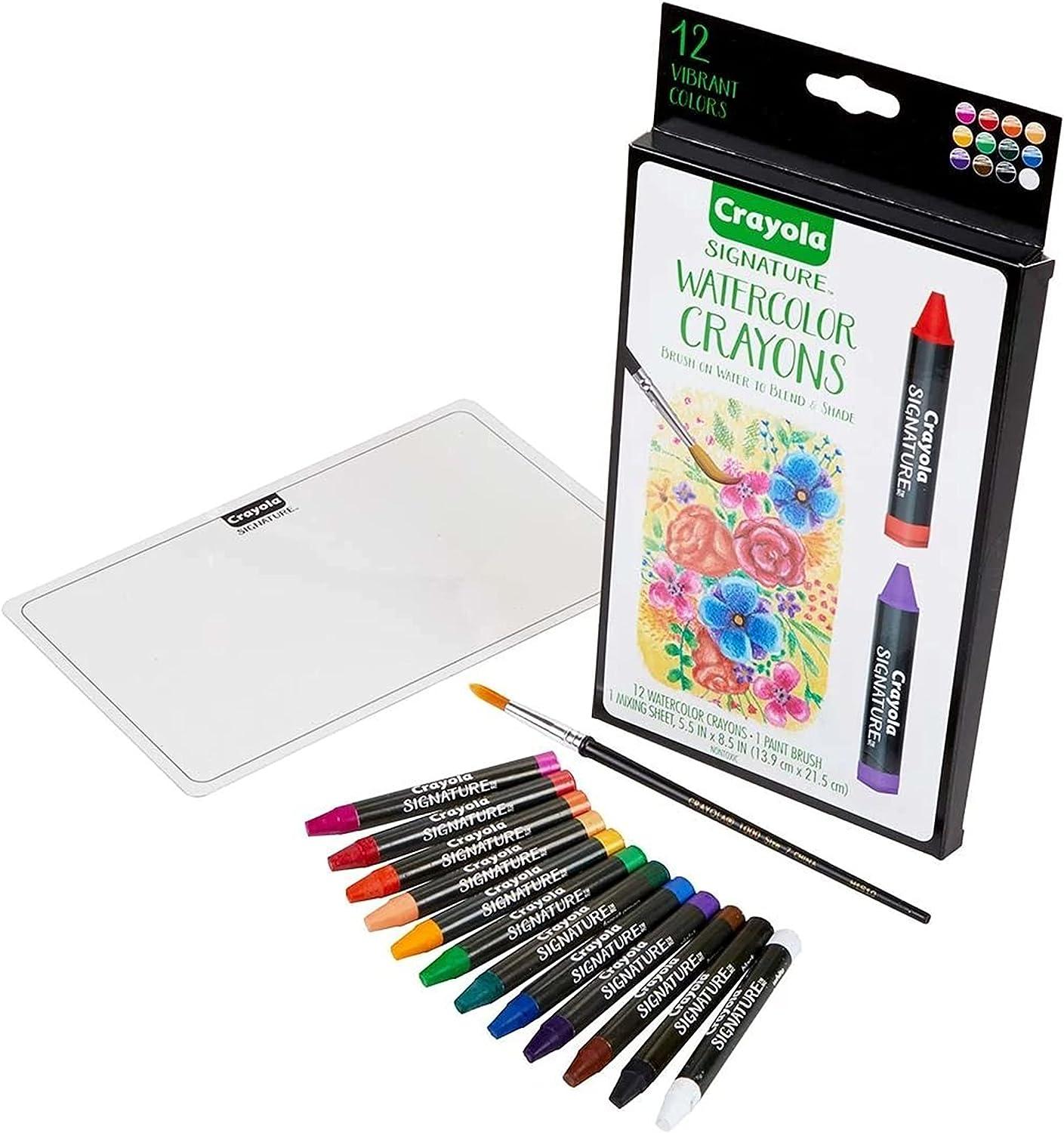 Crayola Watercolor Refill Set, 4 Assorted Colors/Tray, 12 Trays
