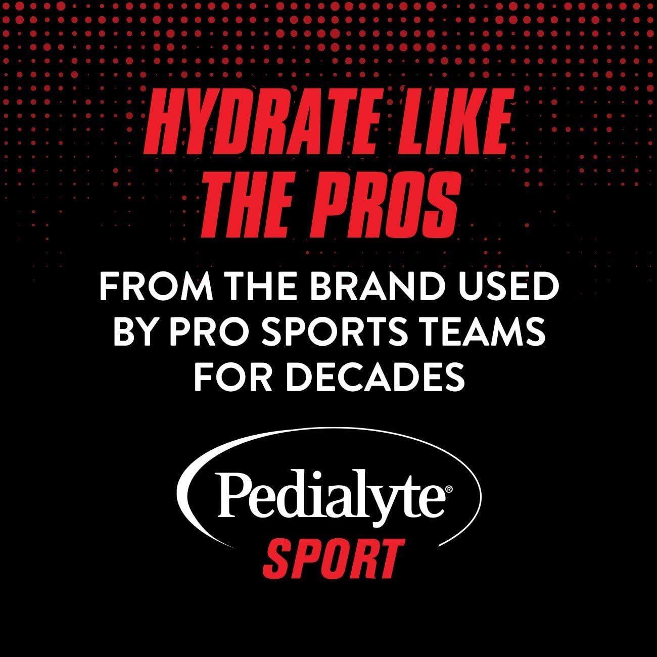 Pedialyte Sport Electrolyte Powder, Fast Hydration with 5 Key