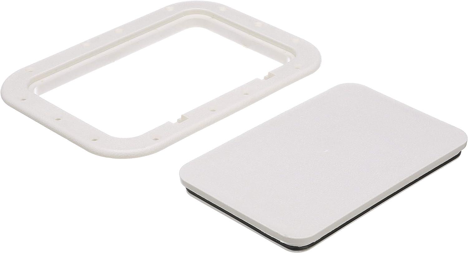 Seachoice White PryOut Hatch, 7 In. X 11 In. Inner Dimensions, Acetone