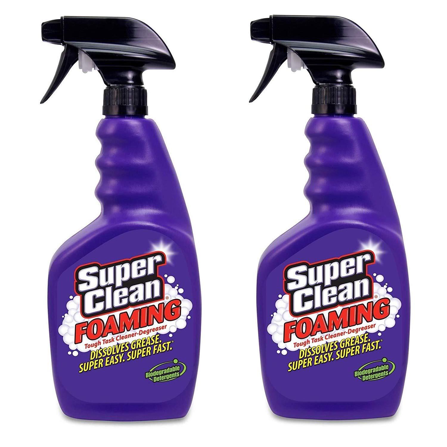 Super Clean Foaming MultiSurface All Purpose Cleaner Degreaser Spray