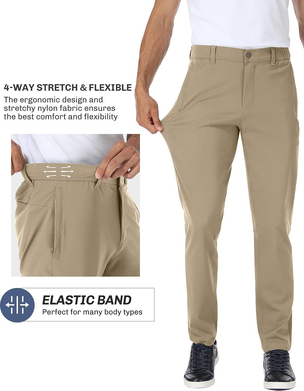 Mens Casual Pants Men'S Fashion Casual Stitching Leg Multi-Pocket Pants  Pants - Walmart.com
