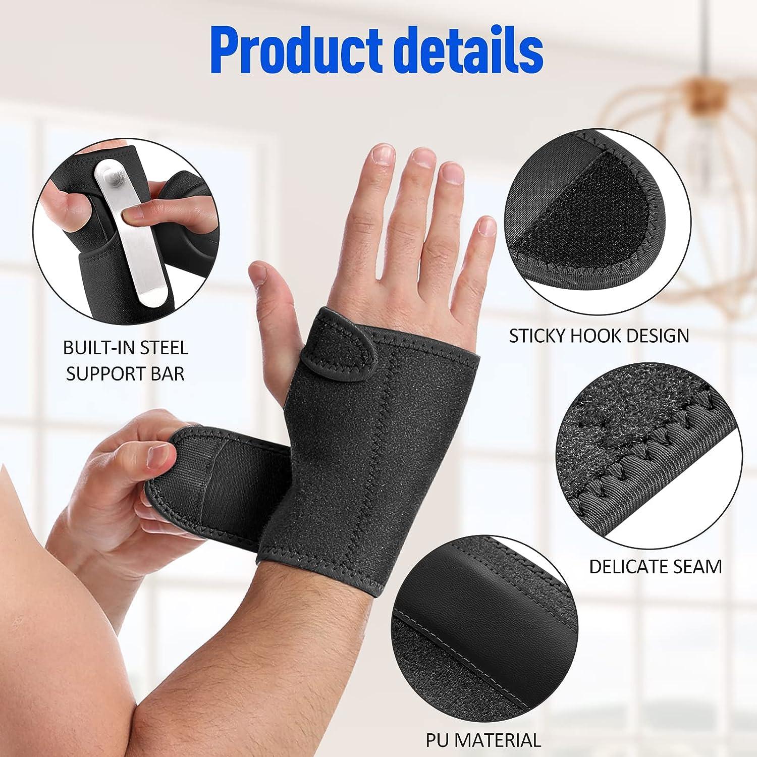 Fereesaoi Carpal Tunnel Wrist Brace Night Support Wrist Splint Arm