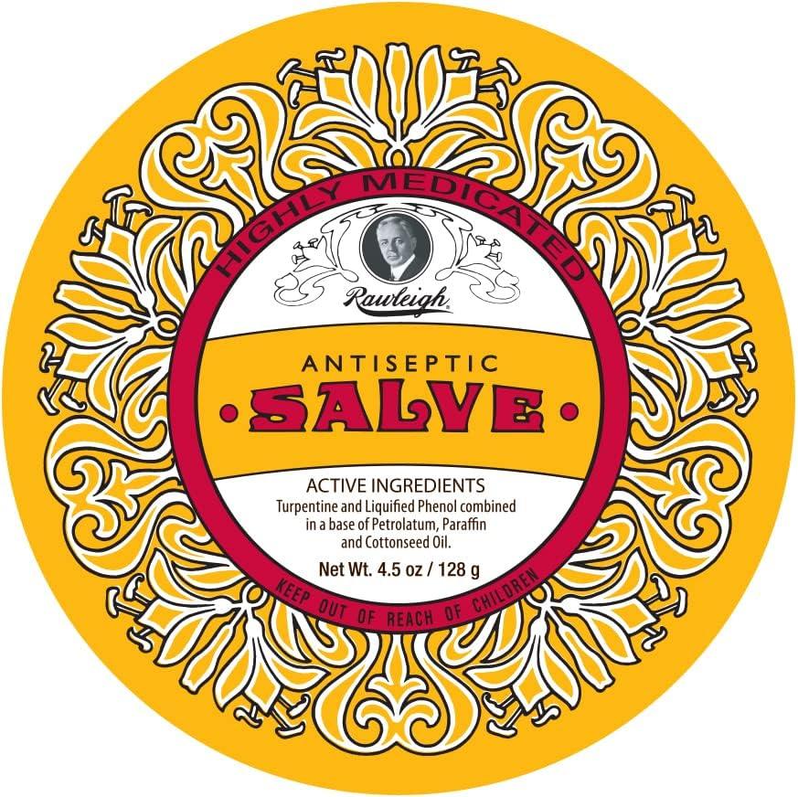 Rawleigh Antiseptic Salve 4.5 oz Bed Sores, Boils, Cysts, Diaper Rash