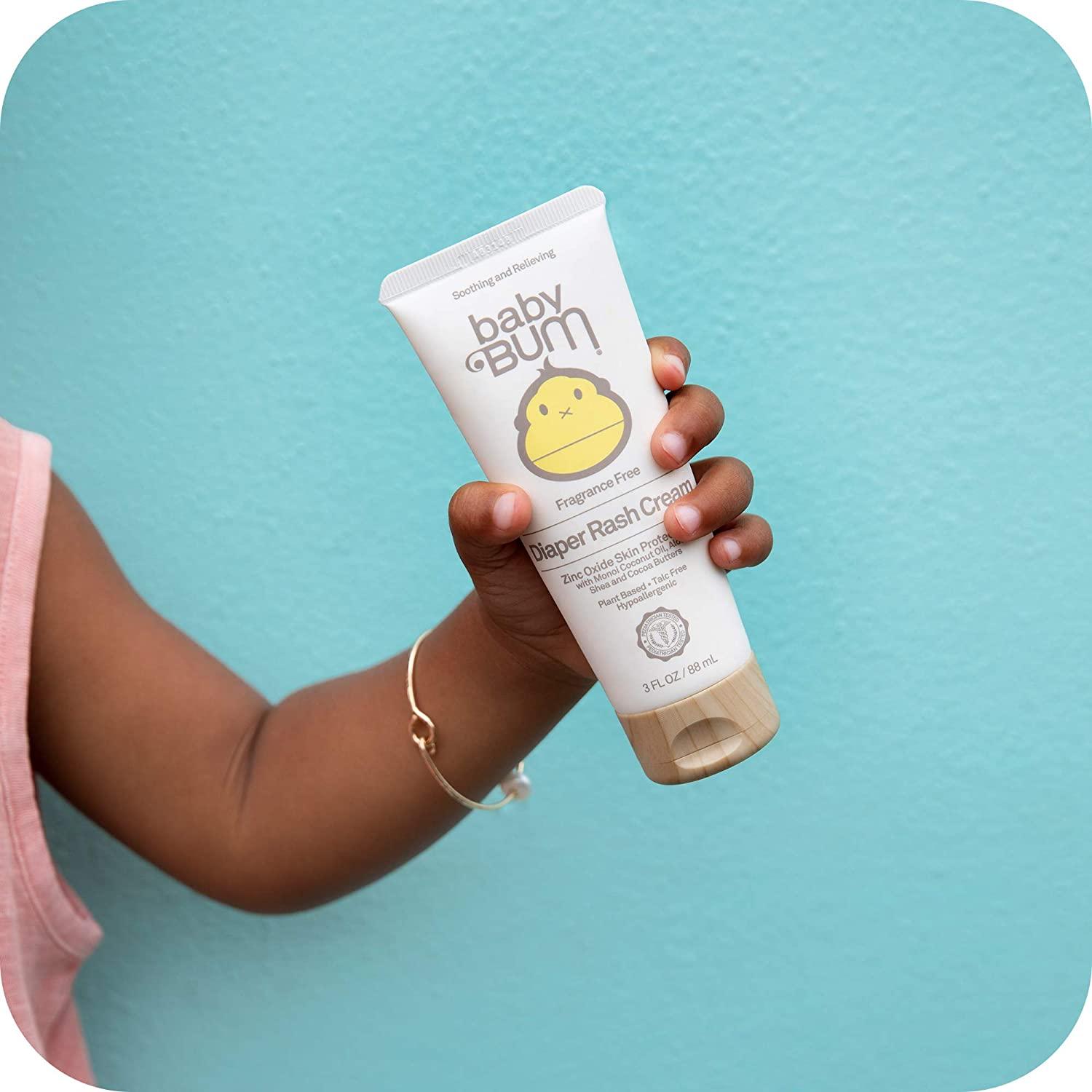 Baby Bum Diaper Rash Cream Natural Zinc Oxide Ointment for Maximum