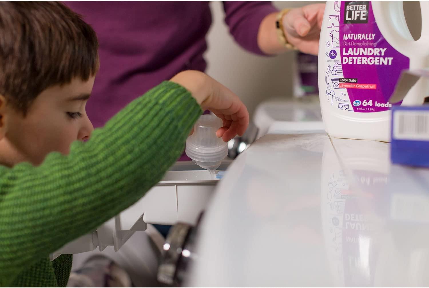 Better Life Natural Laundry Detergent Lavender Grapefruit, 64 Loads