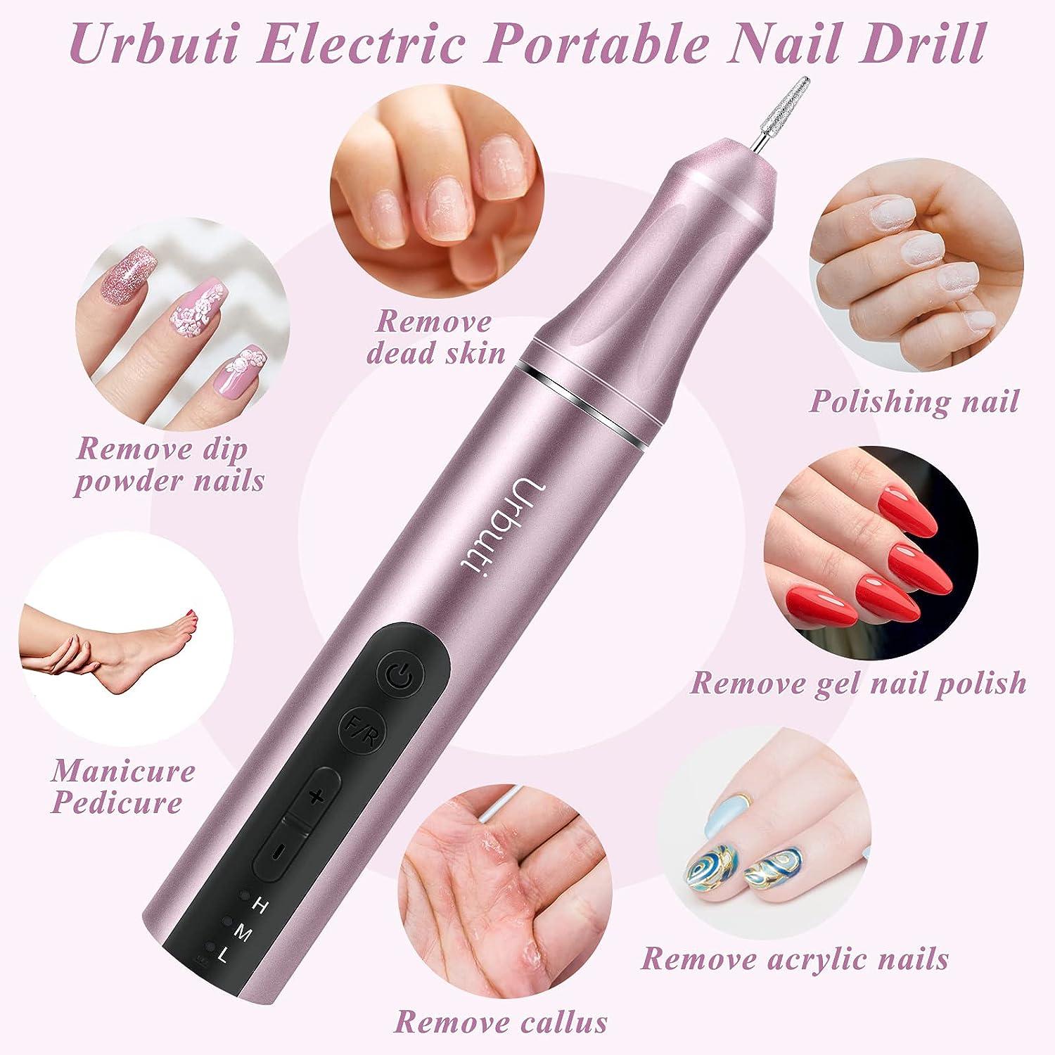 Toe Nail Grinder For Thick Toenails Set Manicure And Pedicure Professional  Self(White) - Walmart.com