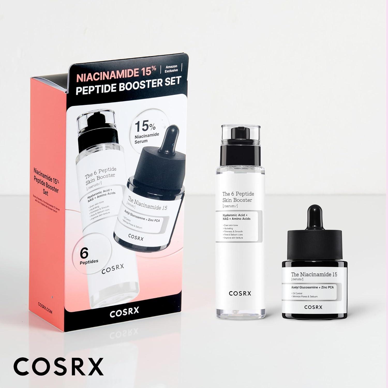 COSRX Niacinamide 15% Peptide Booster Set - Amazon Exclusive