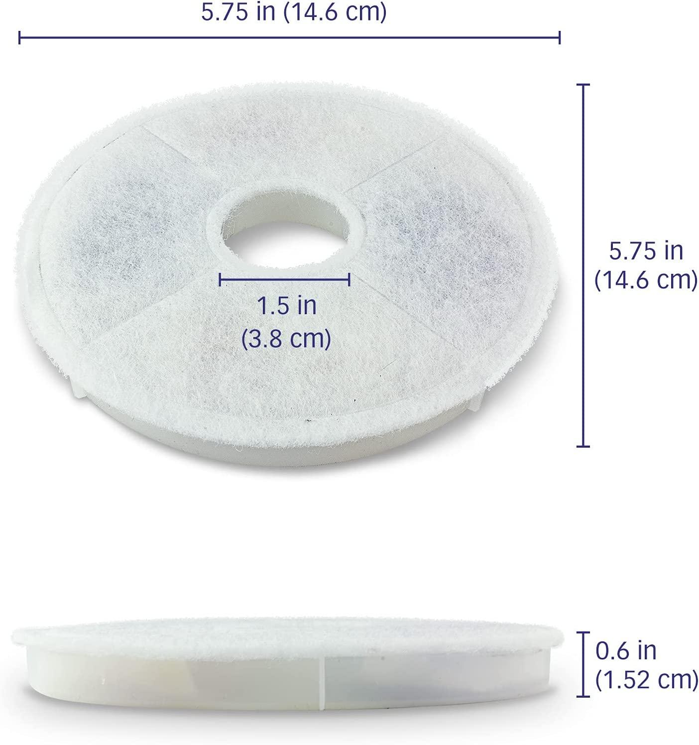 Catit Fountain Filters Pack of 6 Replacement Filters for Design