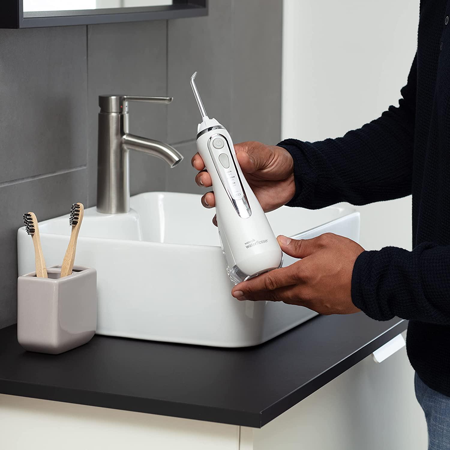 Waterpik Cordless Advanced Water Flosser For Teeth Gums Braces Dental