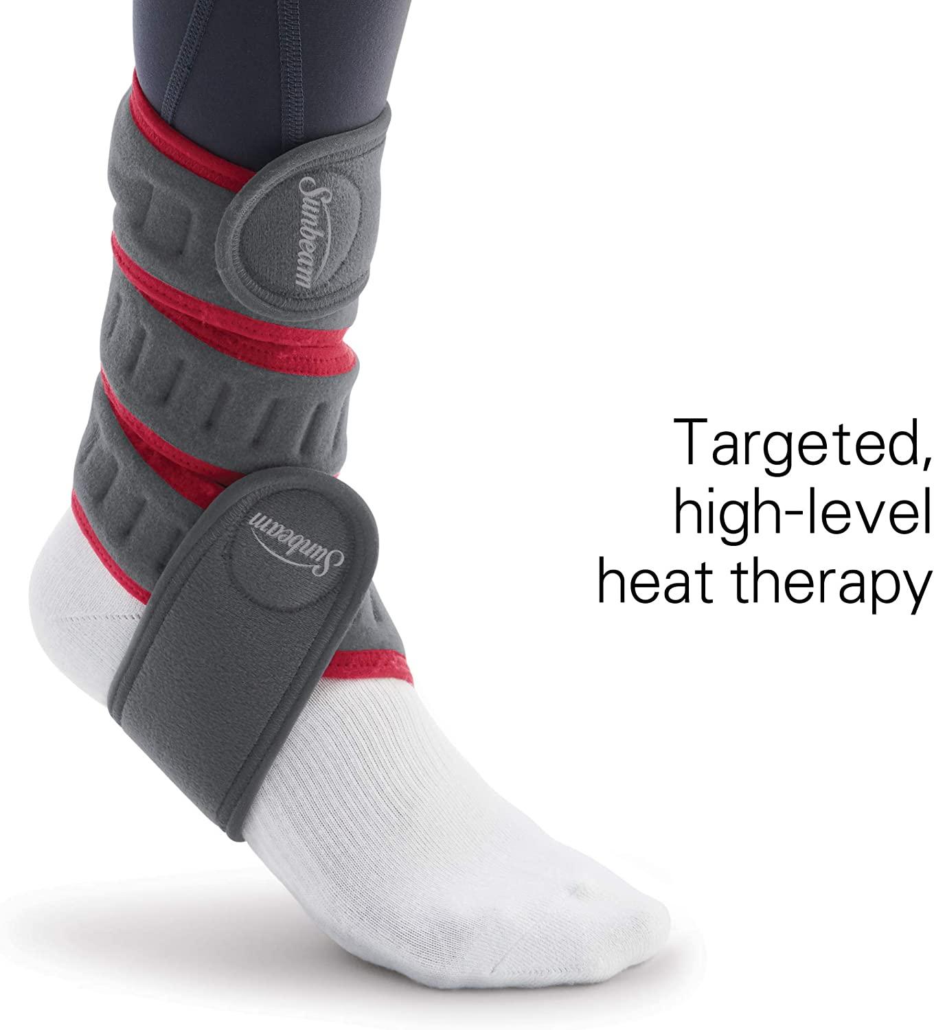 Sunbeam Flexfit Heating Pad Wrap for Pain Relief Customized Heating