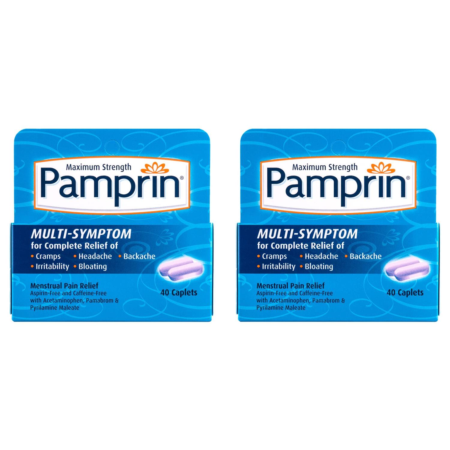 Pamprin MultiSymptom Formula, with Acetaminophen, Menstrual Period