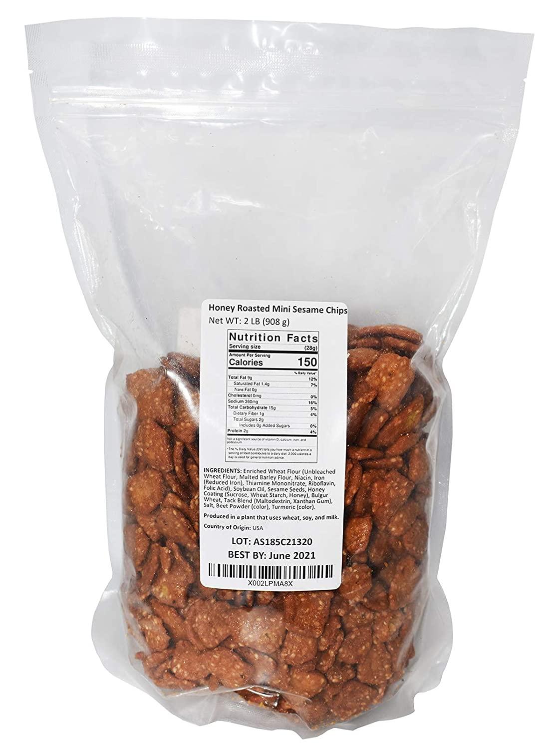 Anna and Sarah Honey Roasted Sesame Chips Sesame Sticks in Resealable 