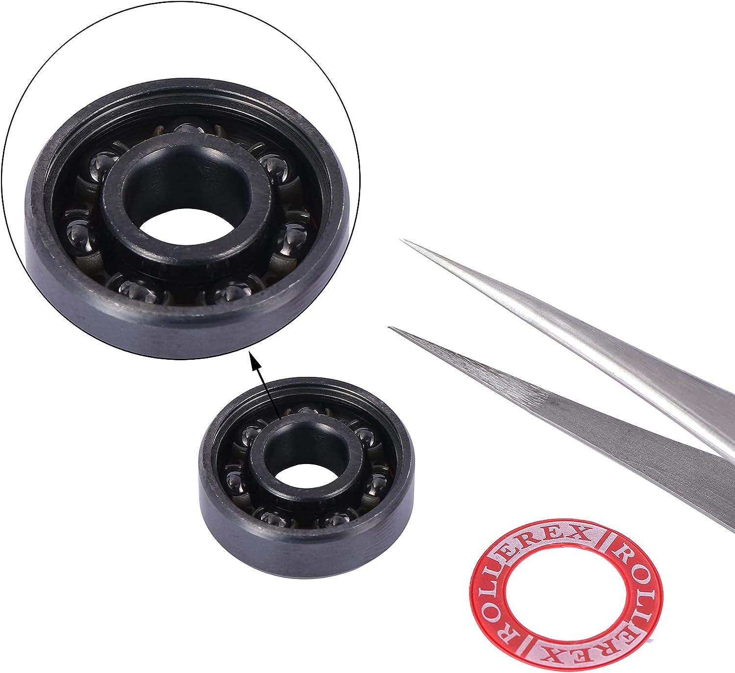 Adventure World Rollerex 608ZZ ABEC7 Skate Wheel Bearings Kit 8