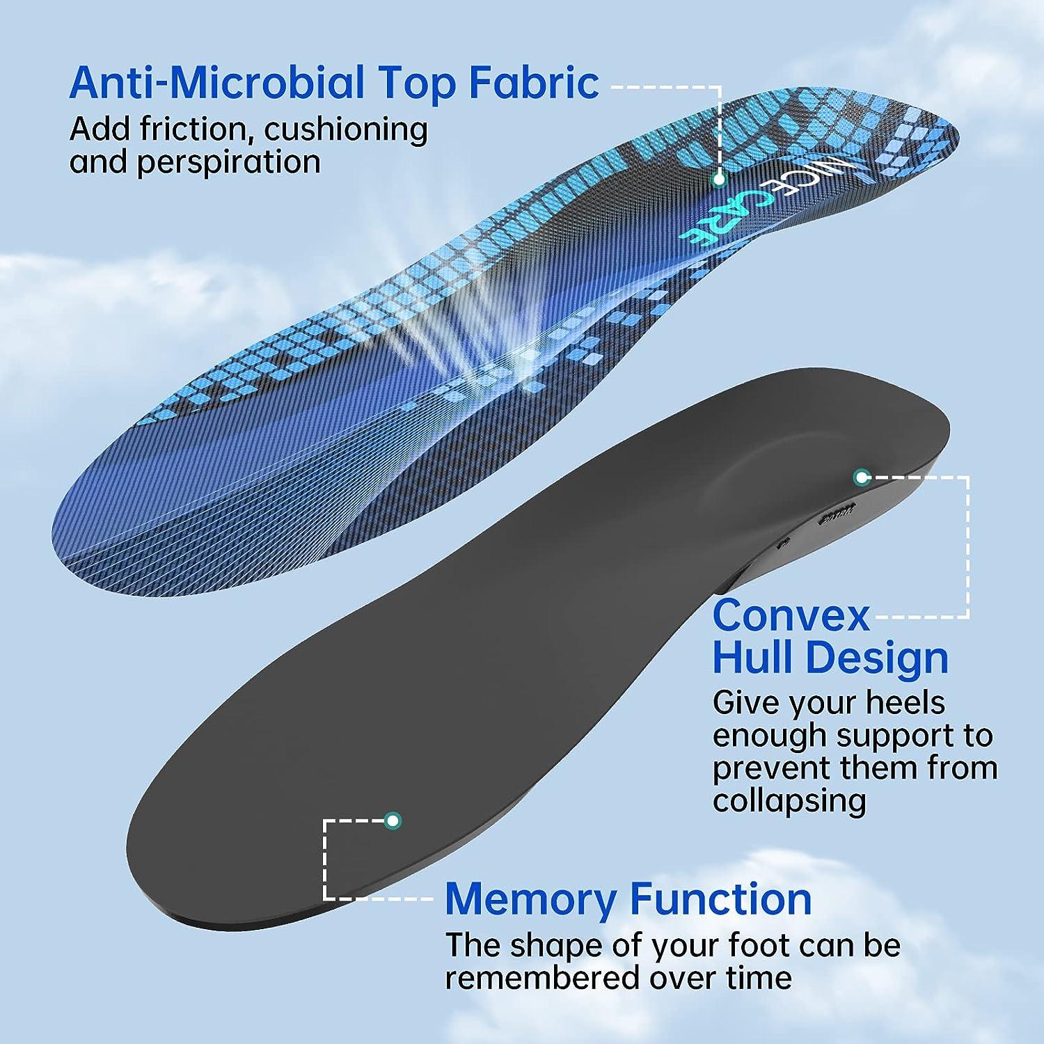 Memory Foam Insoles for Men and Women Cushioning Shoe Inserts for Over