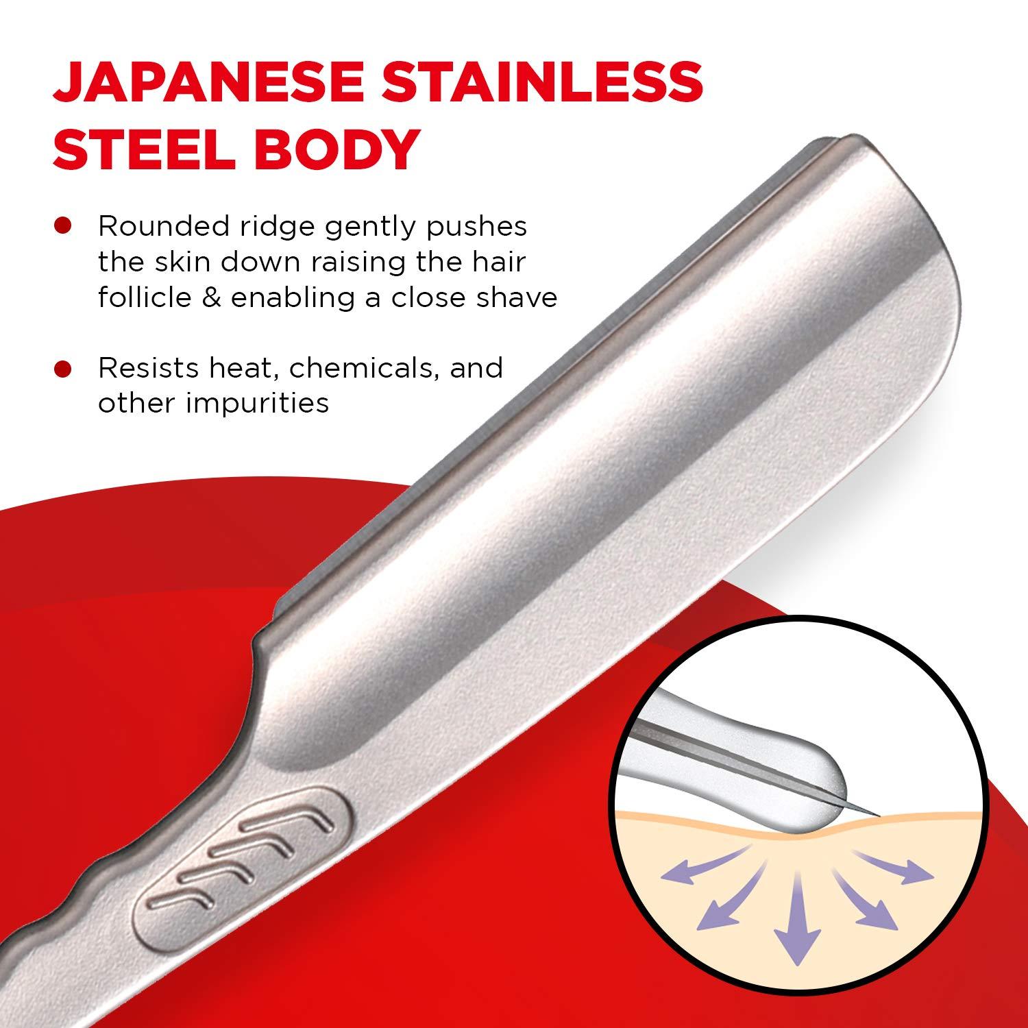 Feather SS Folding Handle Razor - Black | Premium International ...