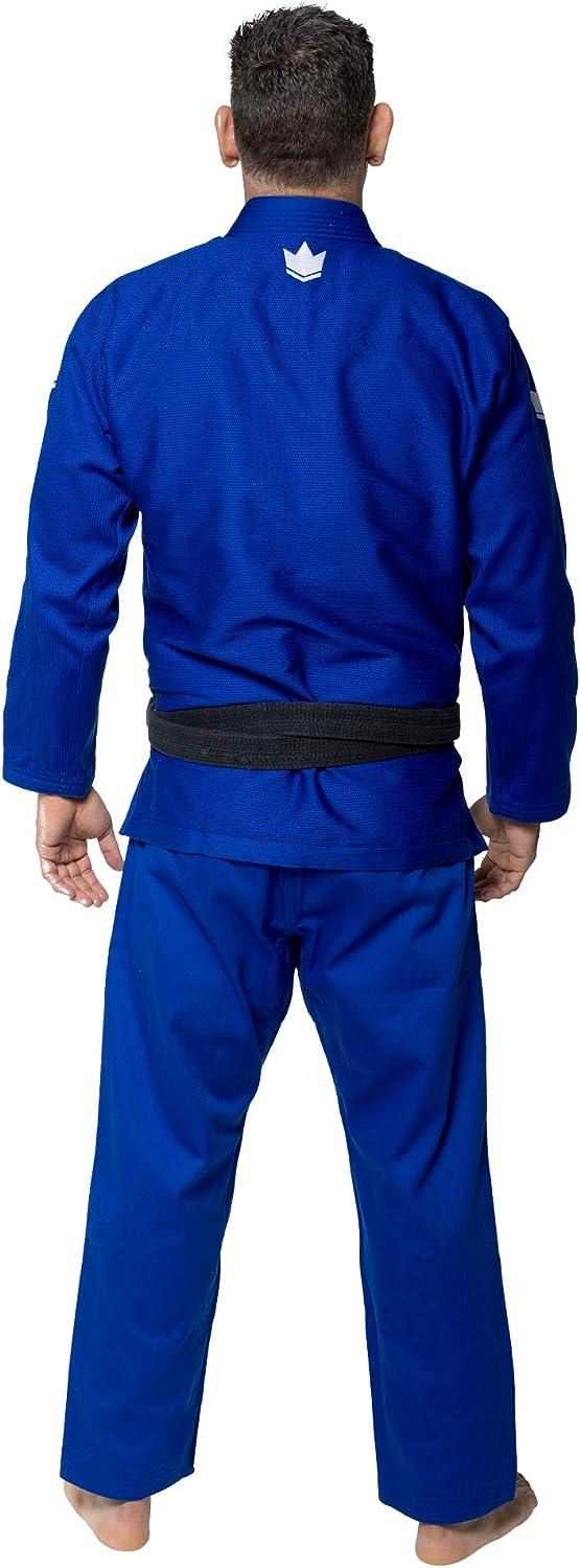 KINGZ The One Brazilian Jiu Jitsu Gi - Mens Lightweight Durable BJJ Kimono  - IBJJF Legal - 400gsm Pearl Weave Pro Training