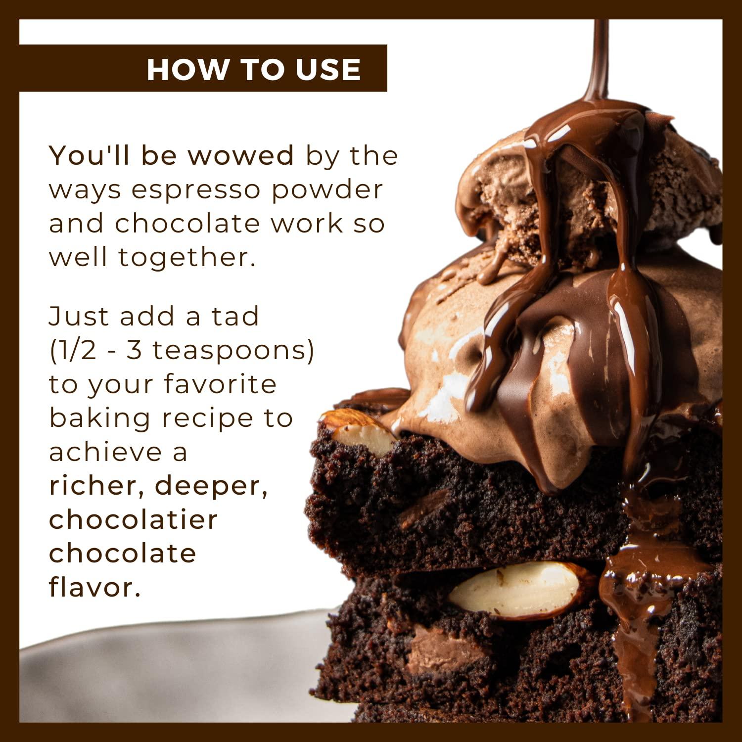 Espresso Powder for Baking Achieve Rich Chocolate Flavor Great for