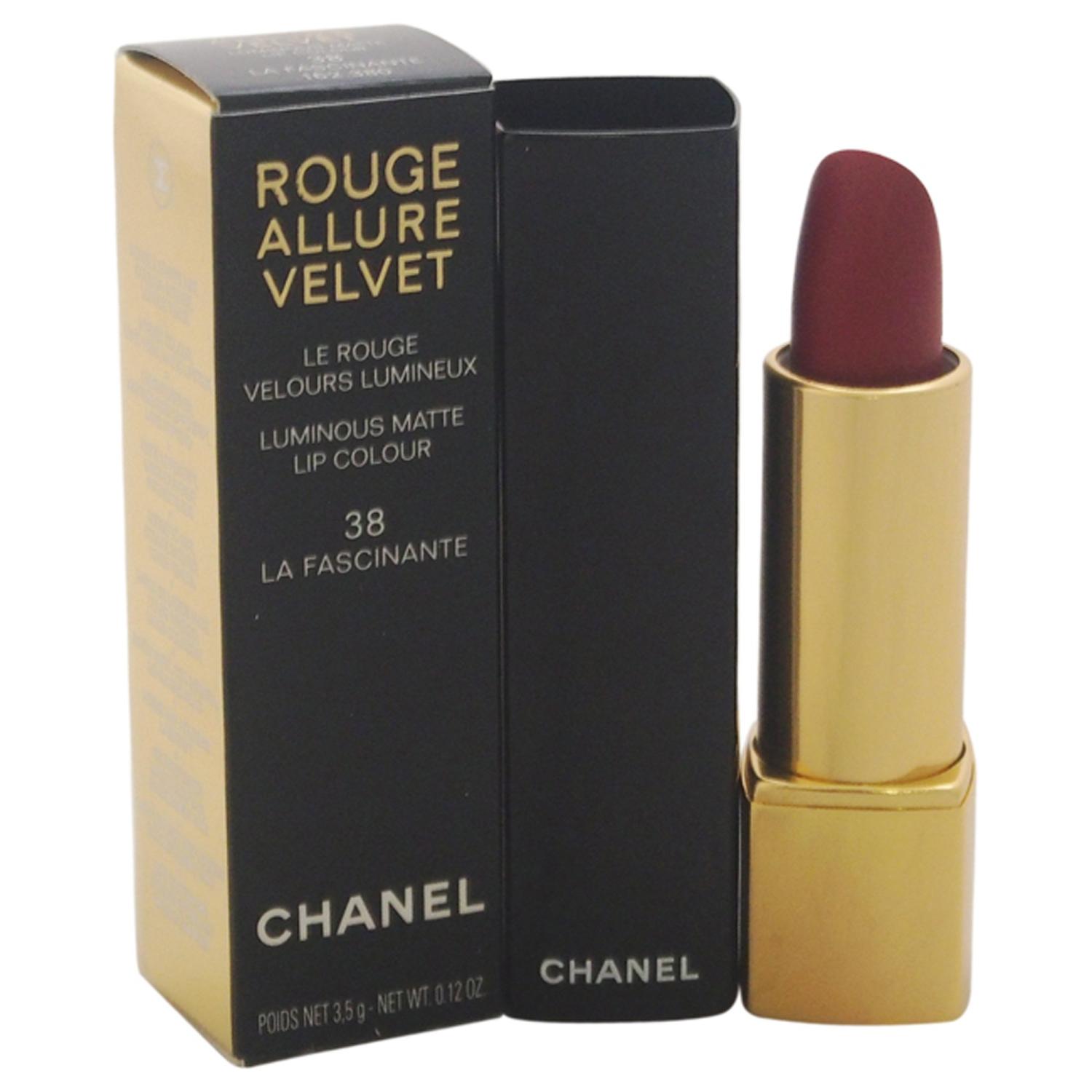 Chanel Rouge Allure Velvet Luminous Matte Lip Colour No.38 La 