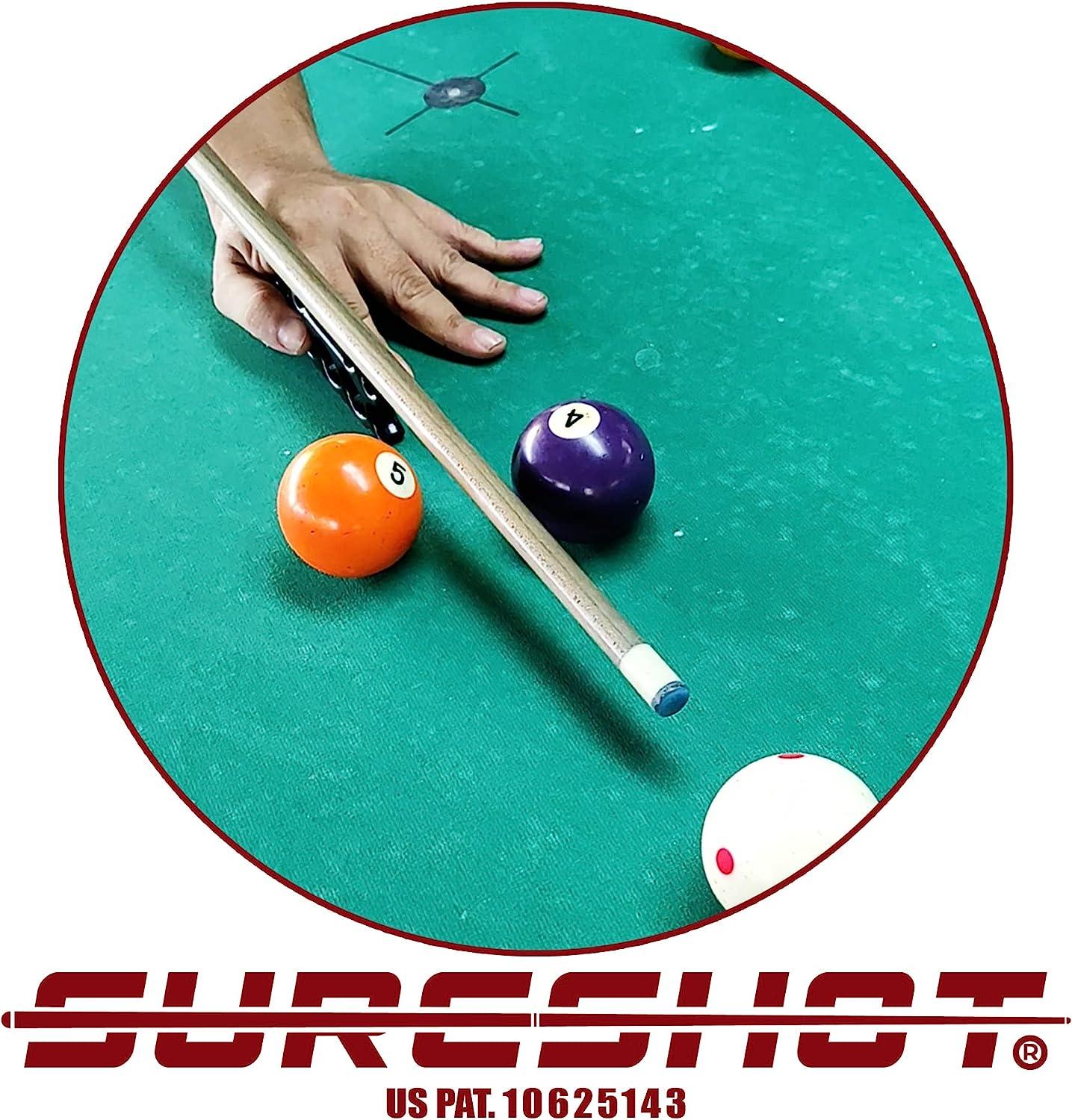 Sure Shot 3Finger Billiard Mechanical Bridge for Billiards, Hand Held Pool Bridge, Billiards