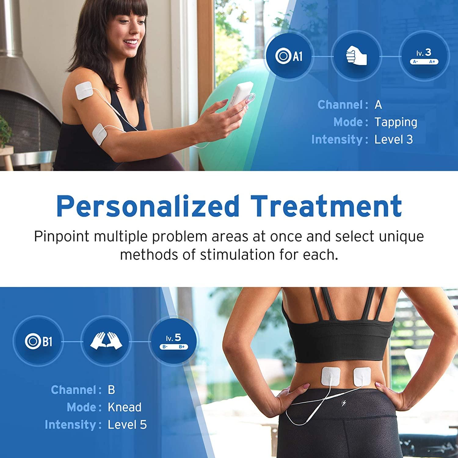 Etekcity TENS Unit Muscle Stimulator with Replacement Pads Etekcity TENS Unit Muscle Stimulator with Replacement Pads