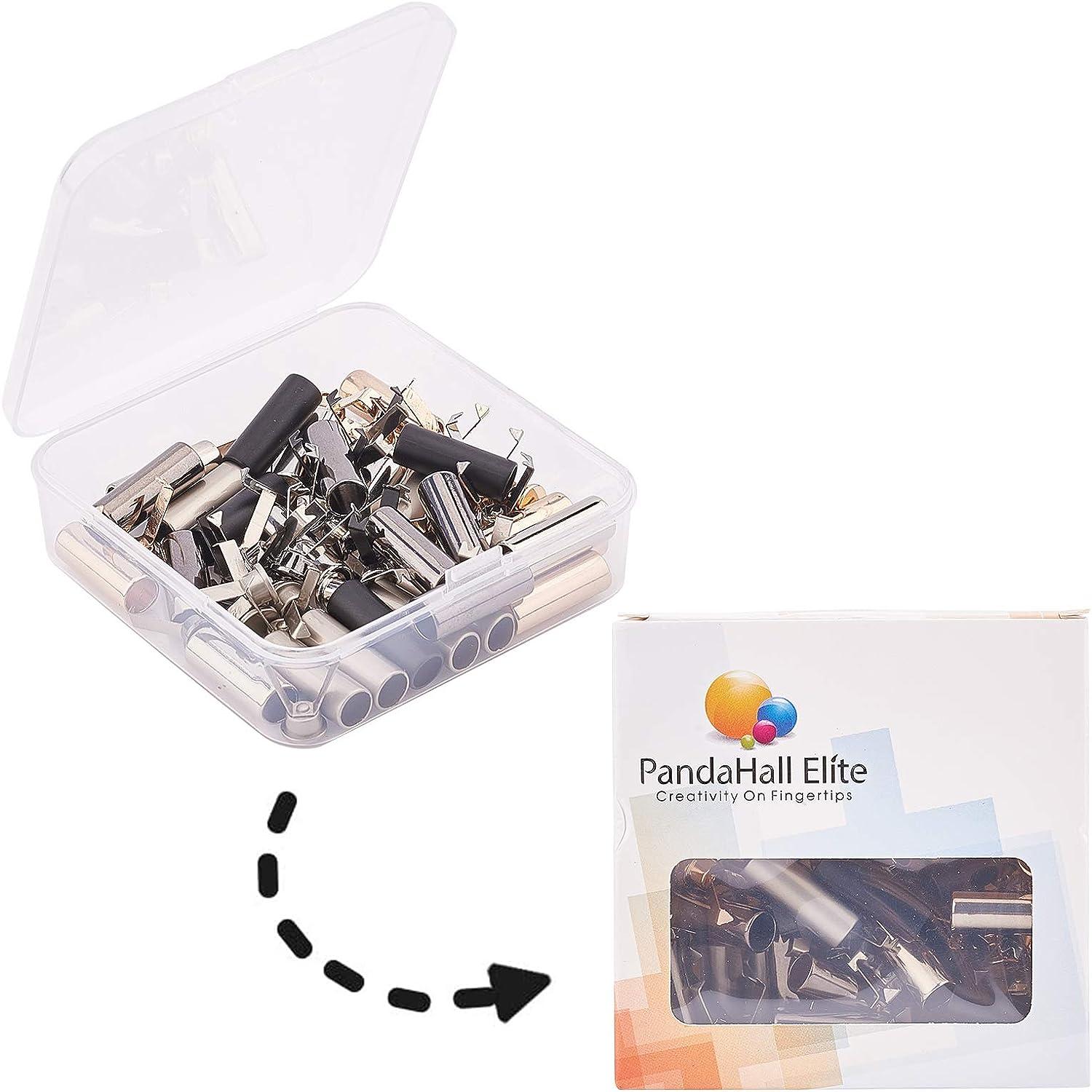 Shop AHANDMAKER 350Pcs Capsule Shape Shoelace Replacement Head for Jewelry  Making - PandaHall Selected