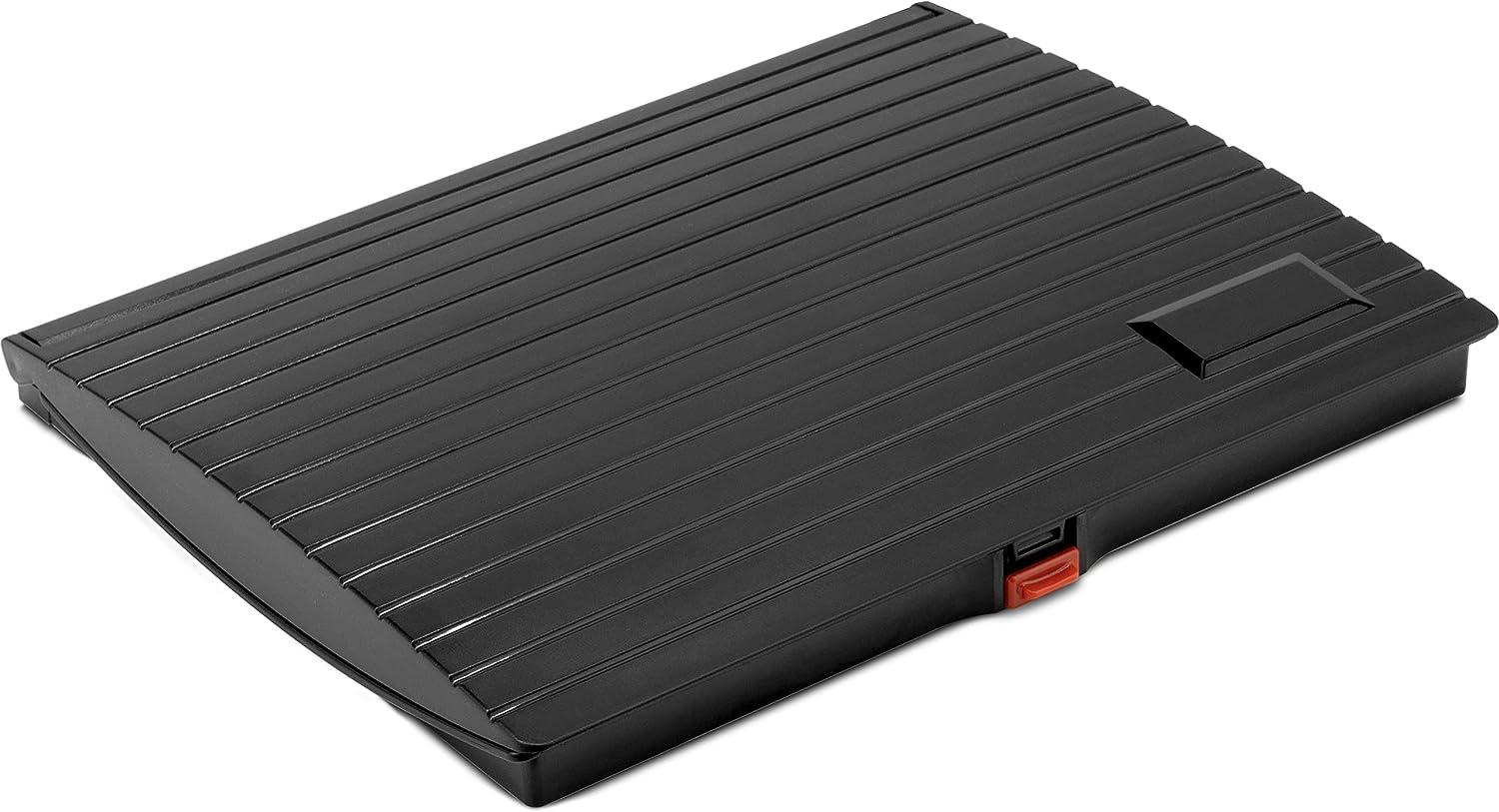 Extra Large Premium Black Ink Stamp Pad 5" by 7" Quality Felt Pad